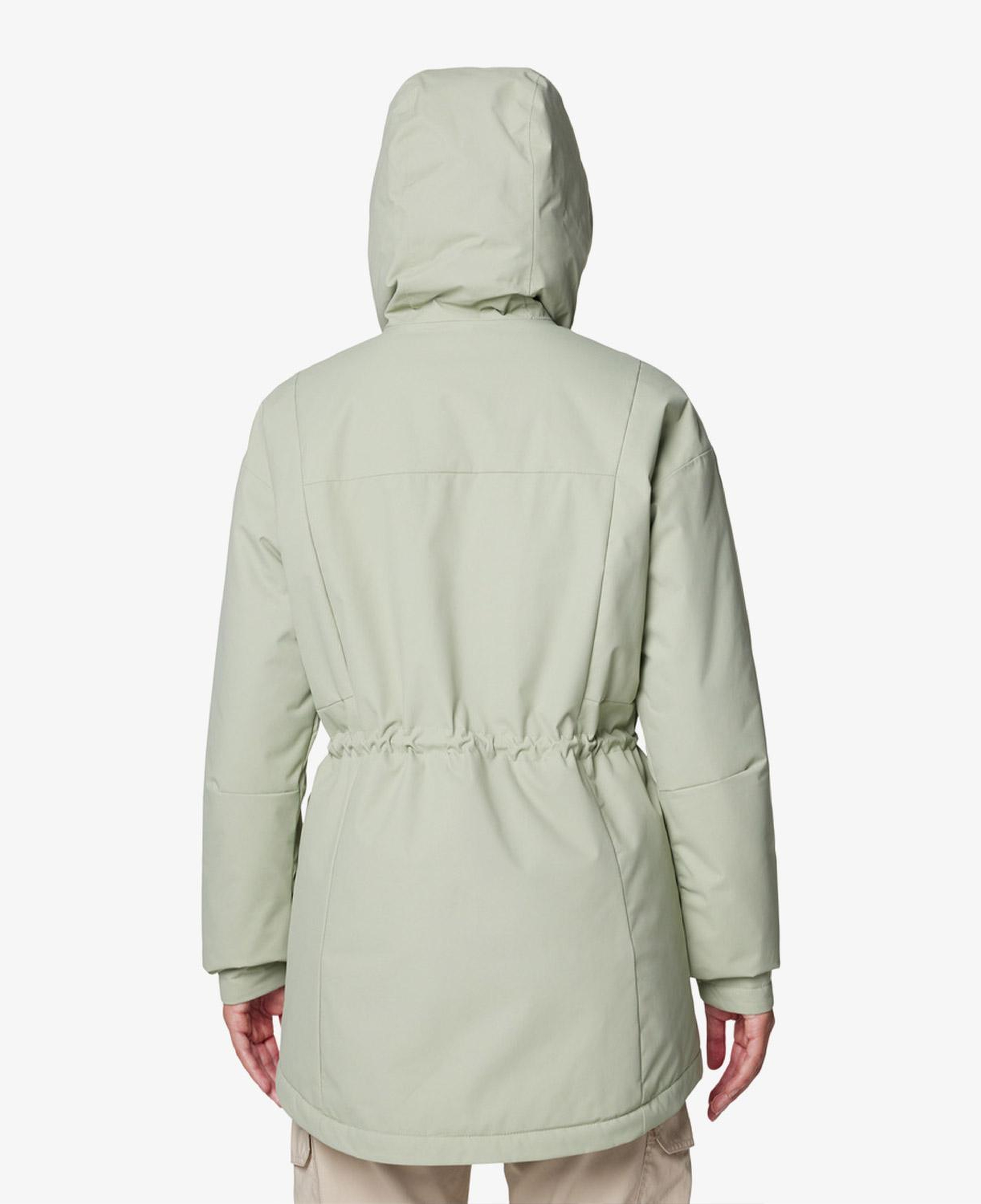 Columbia Siyah Hikebound II Long Insulated Kadın Yeşil Mont