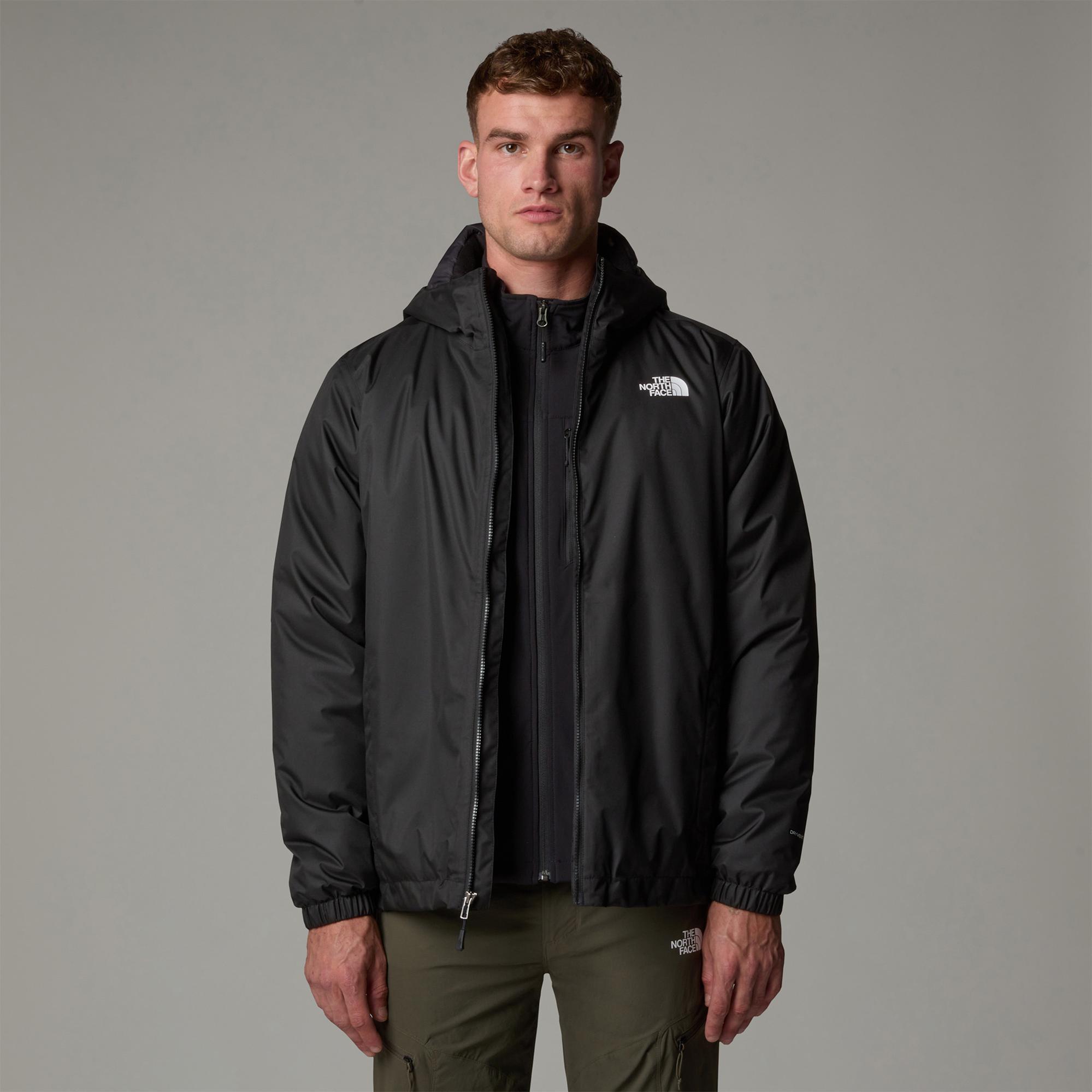 The North Face Quest İzolasyonlu Erkek Siyah Mont