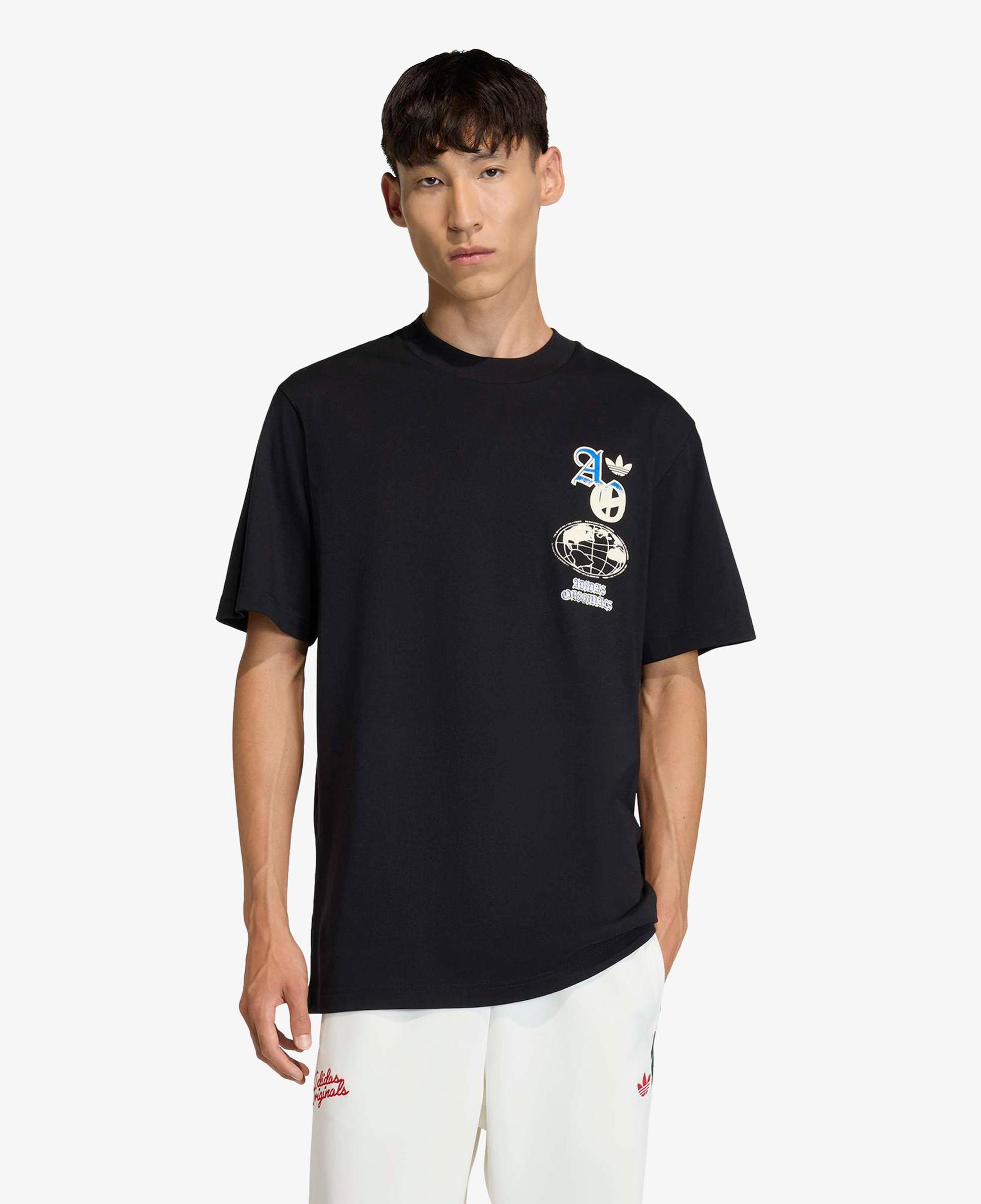 adidas Originals GFX Erkek Siyah T-Shirt