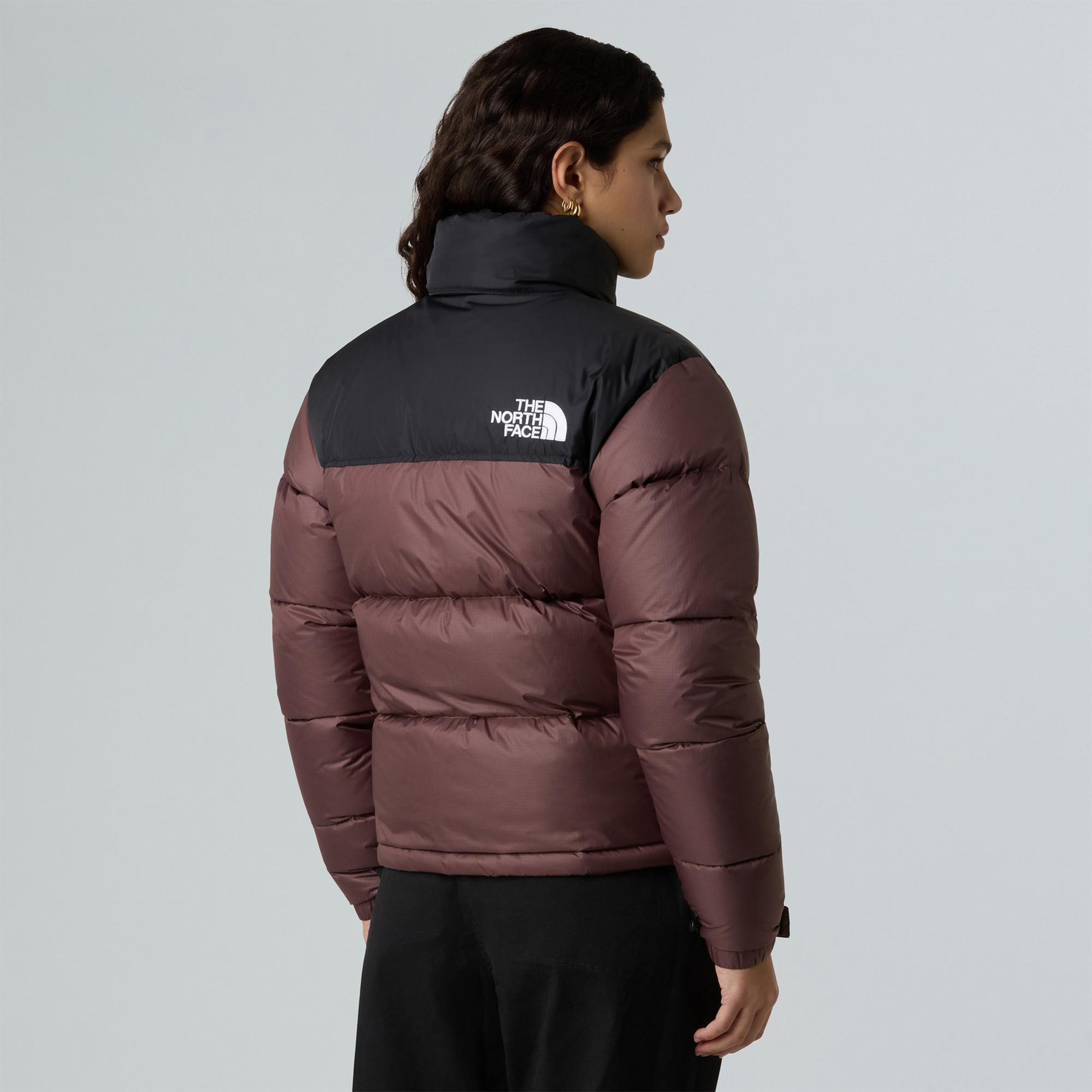 The North Face Kadın 1996 Retro Nuptse Mürdüm/Siyah Mont