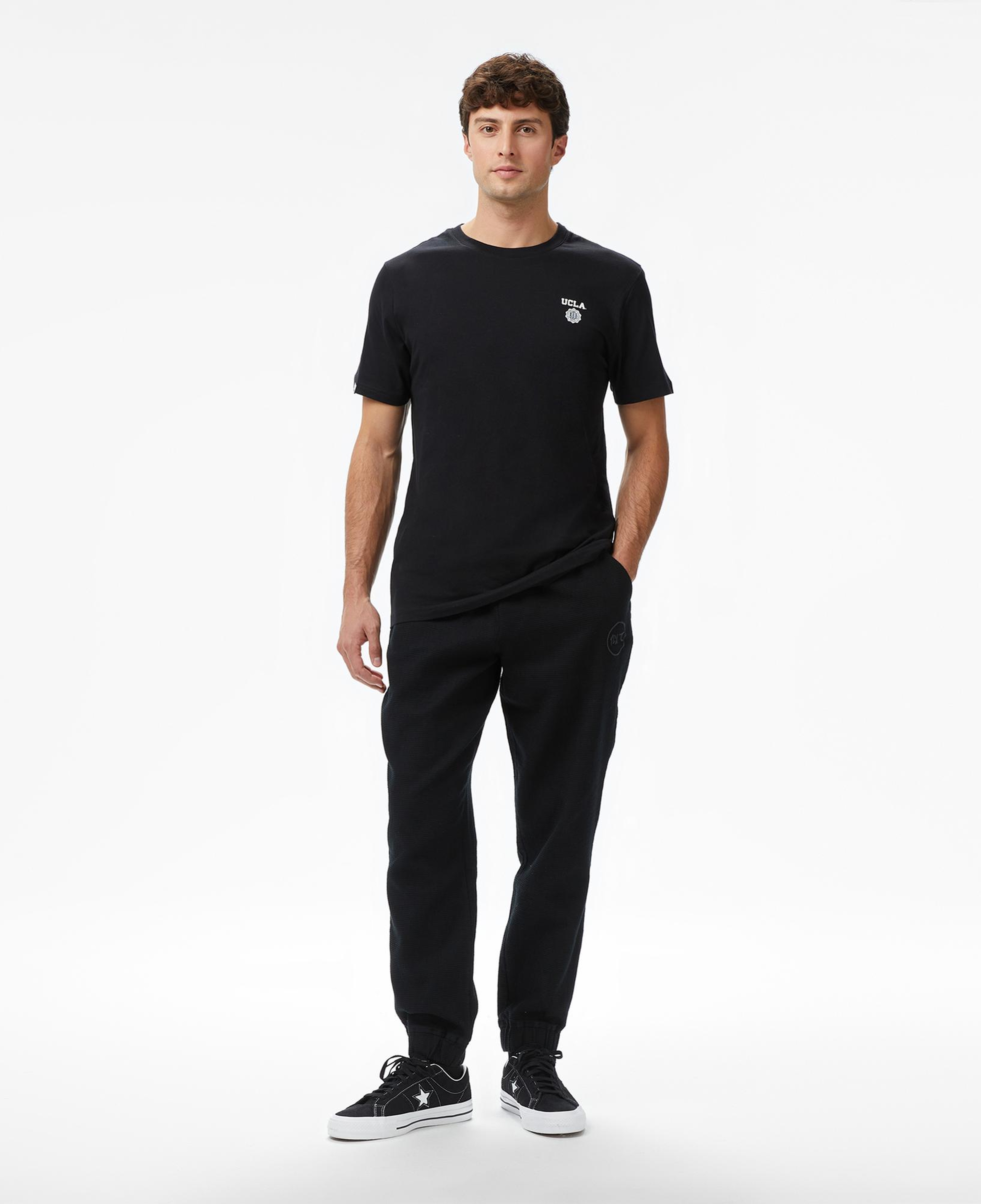 UNITED4 Erkek Siyah Pantolon