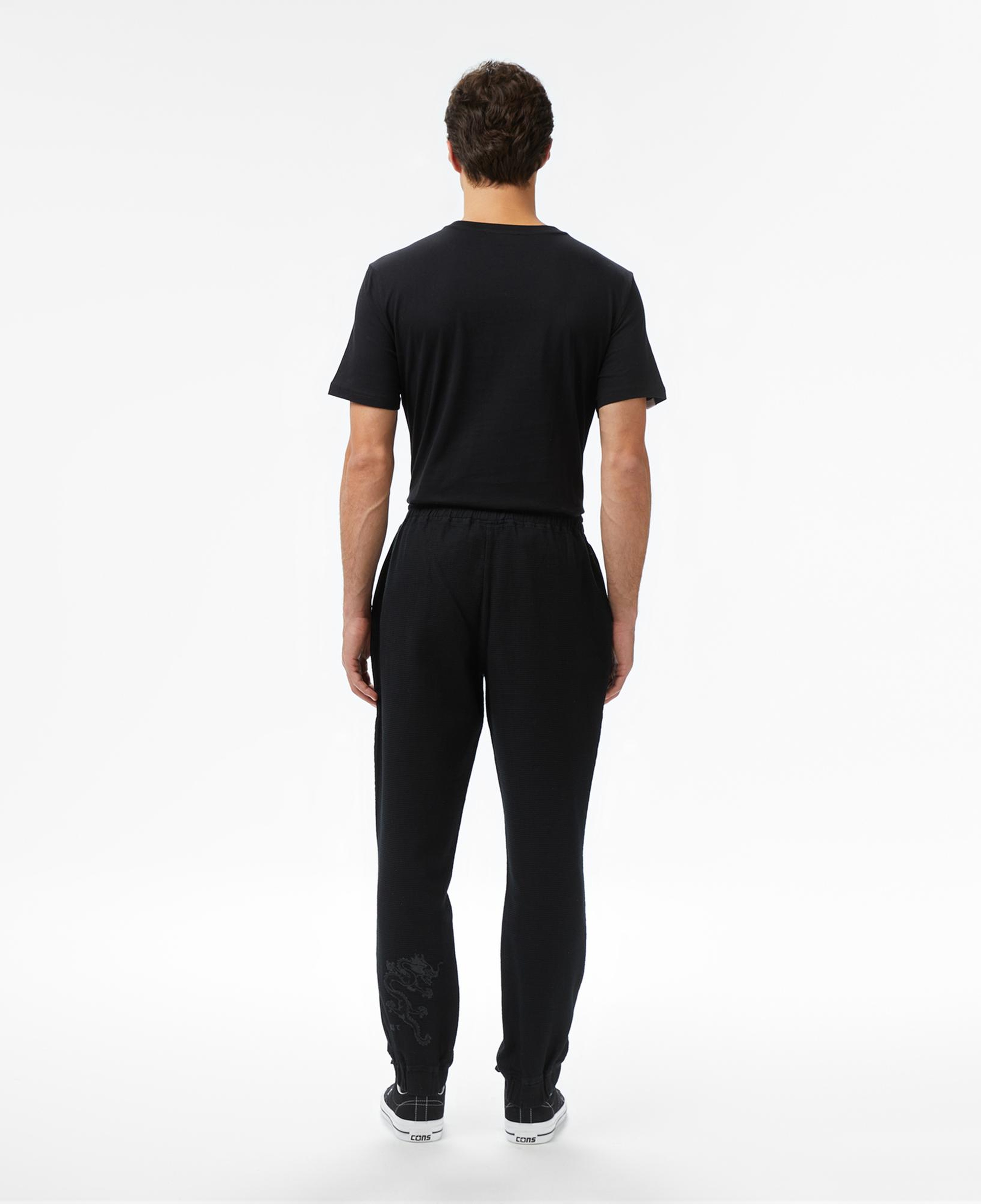 UNITED4 Erkek Siyah Pantolon