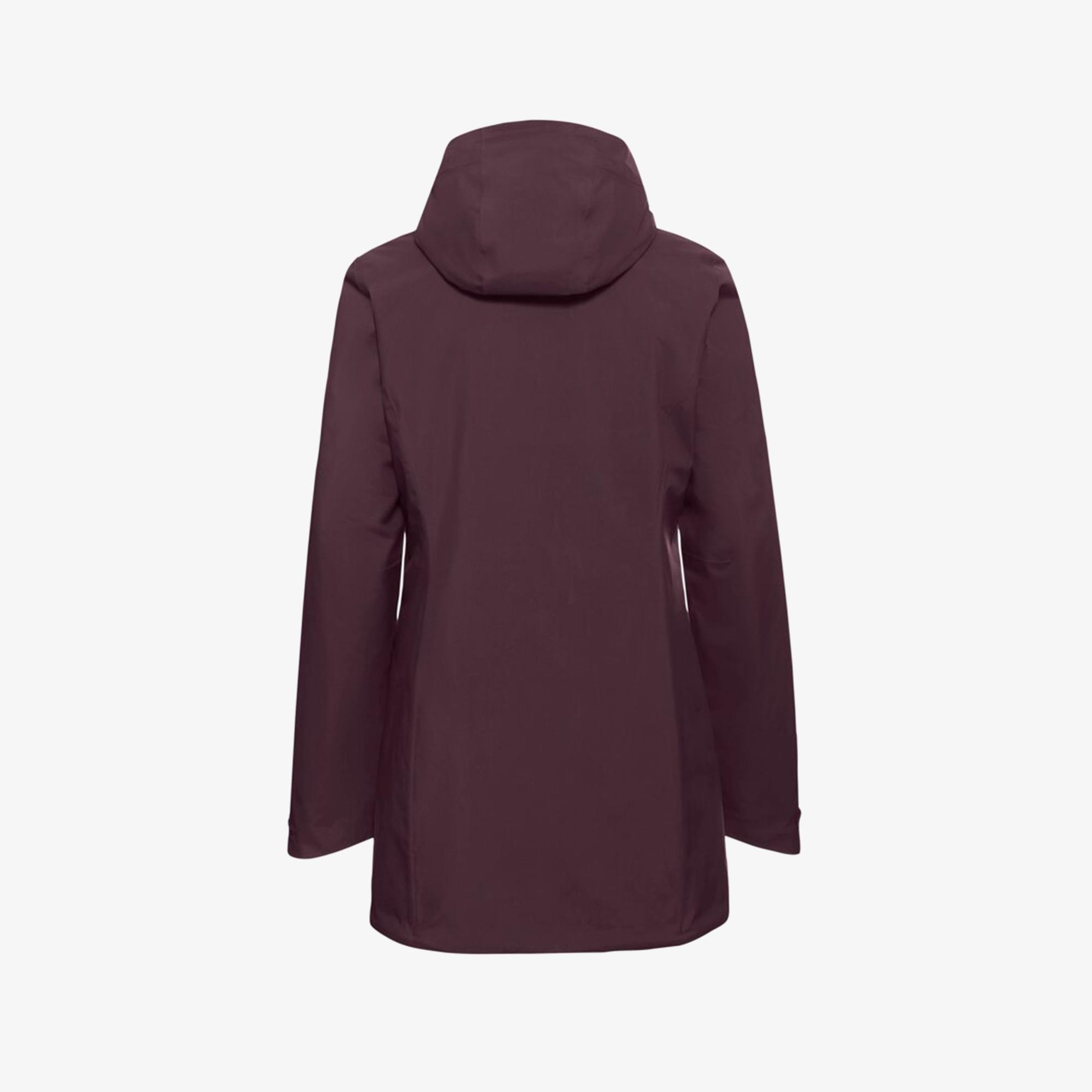 Jack Wolfskin Heidelstein Insulated Kadın Mor Ceket