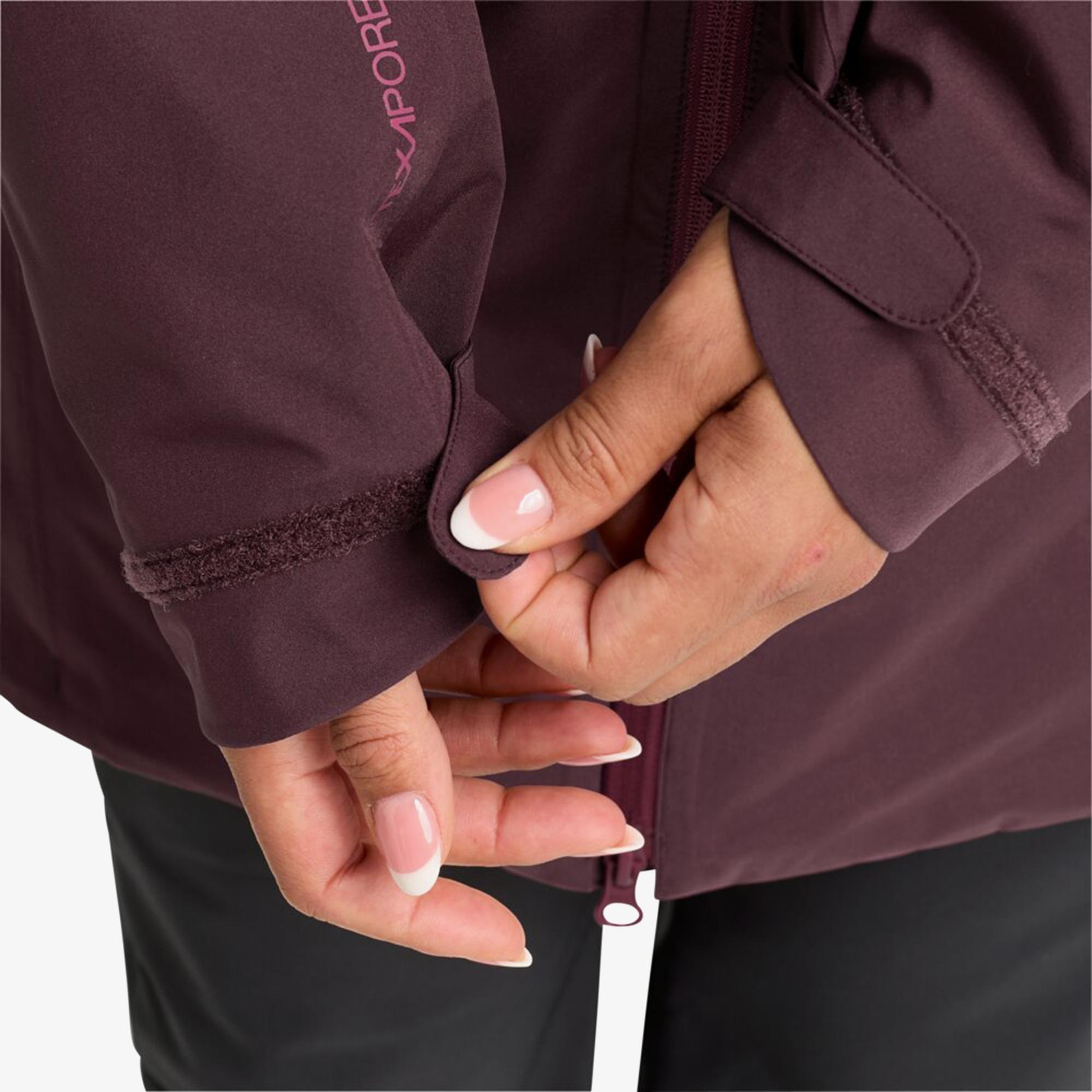 Jack Wolfskin Heidelstein Insulated Kadın Mor Ceket