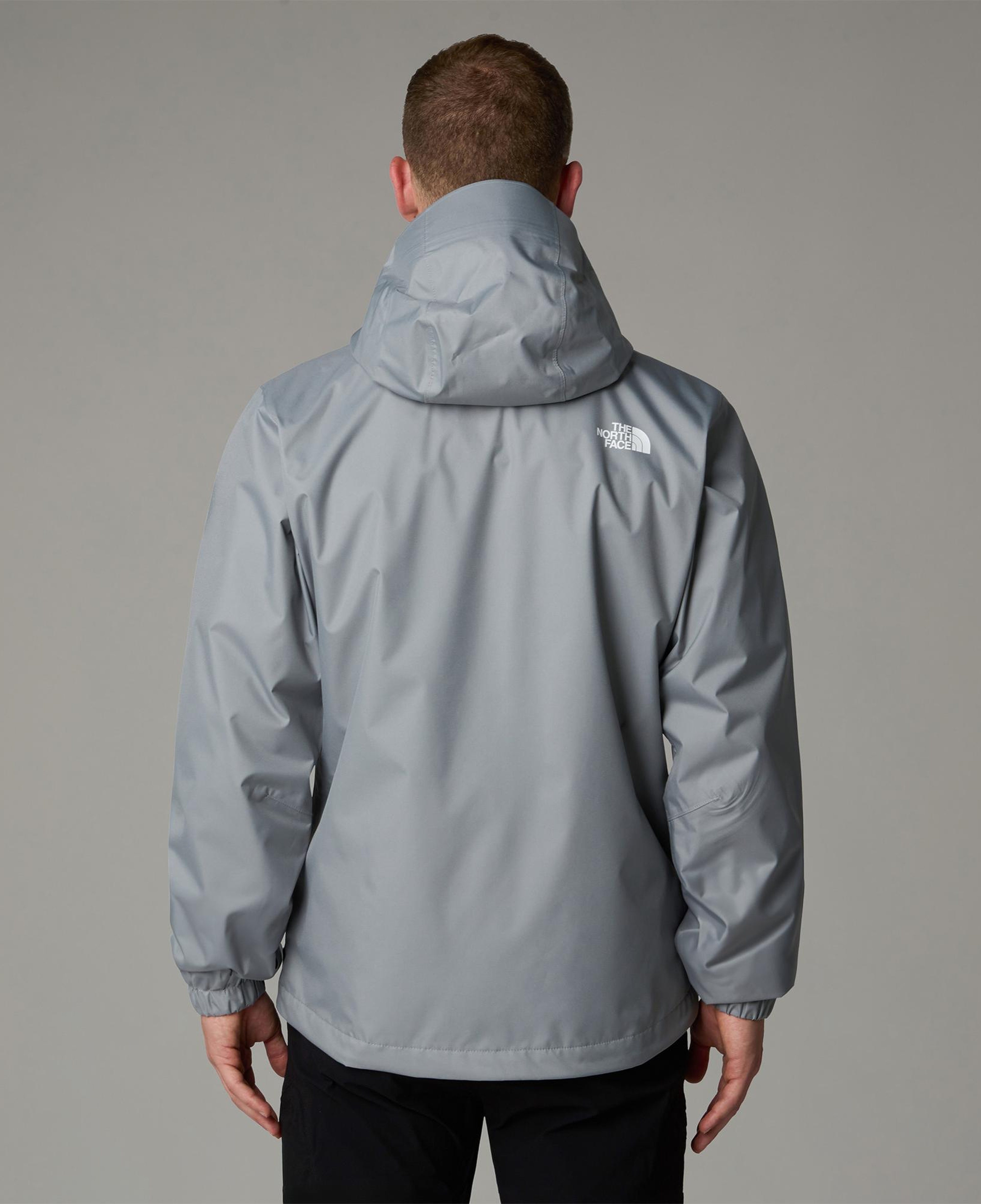 The North Face Quest Kapüşonlu Erkek Gri Mont