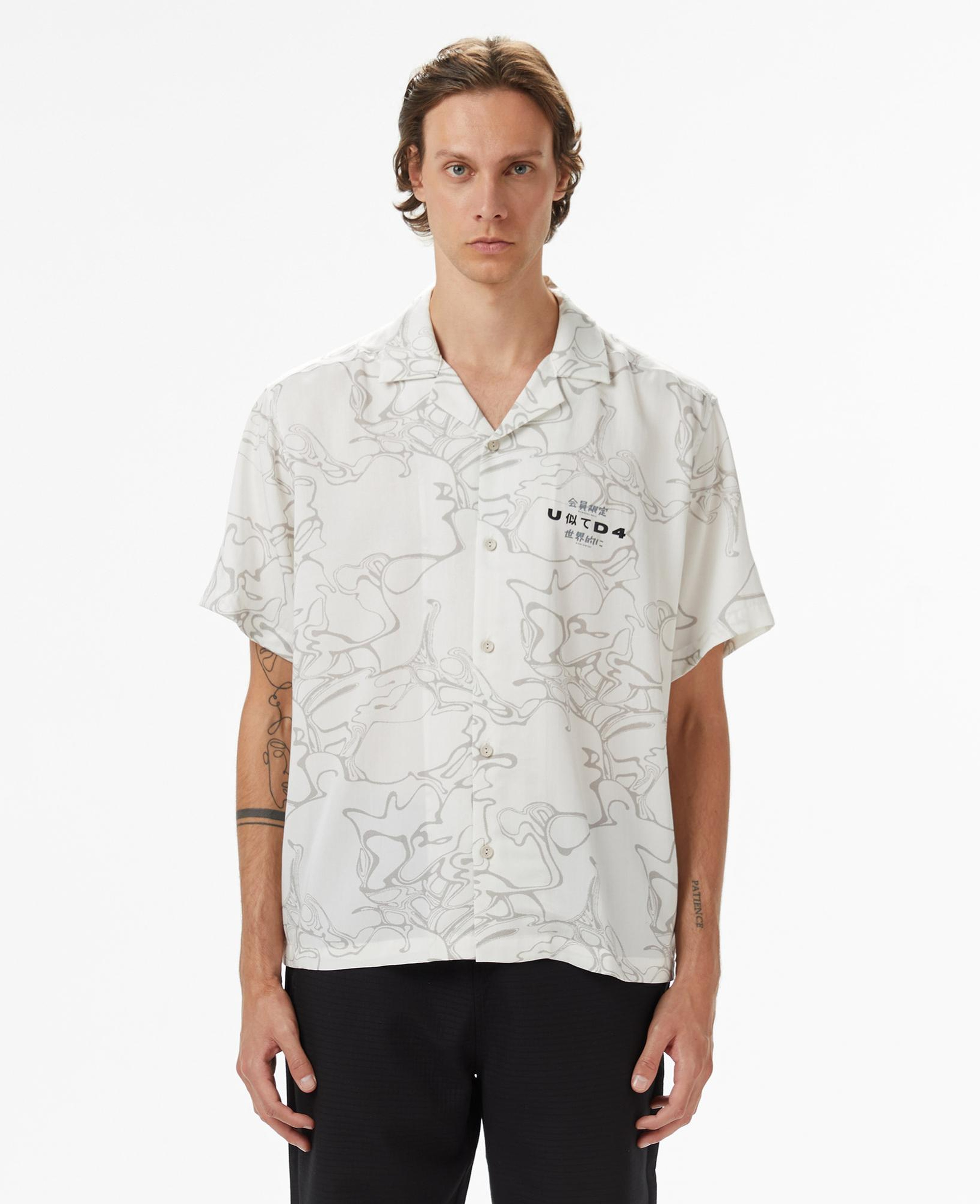 UNITED4 Erkek Beyaz Gömlek
