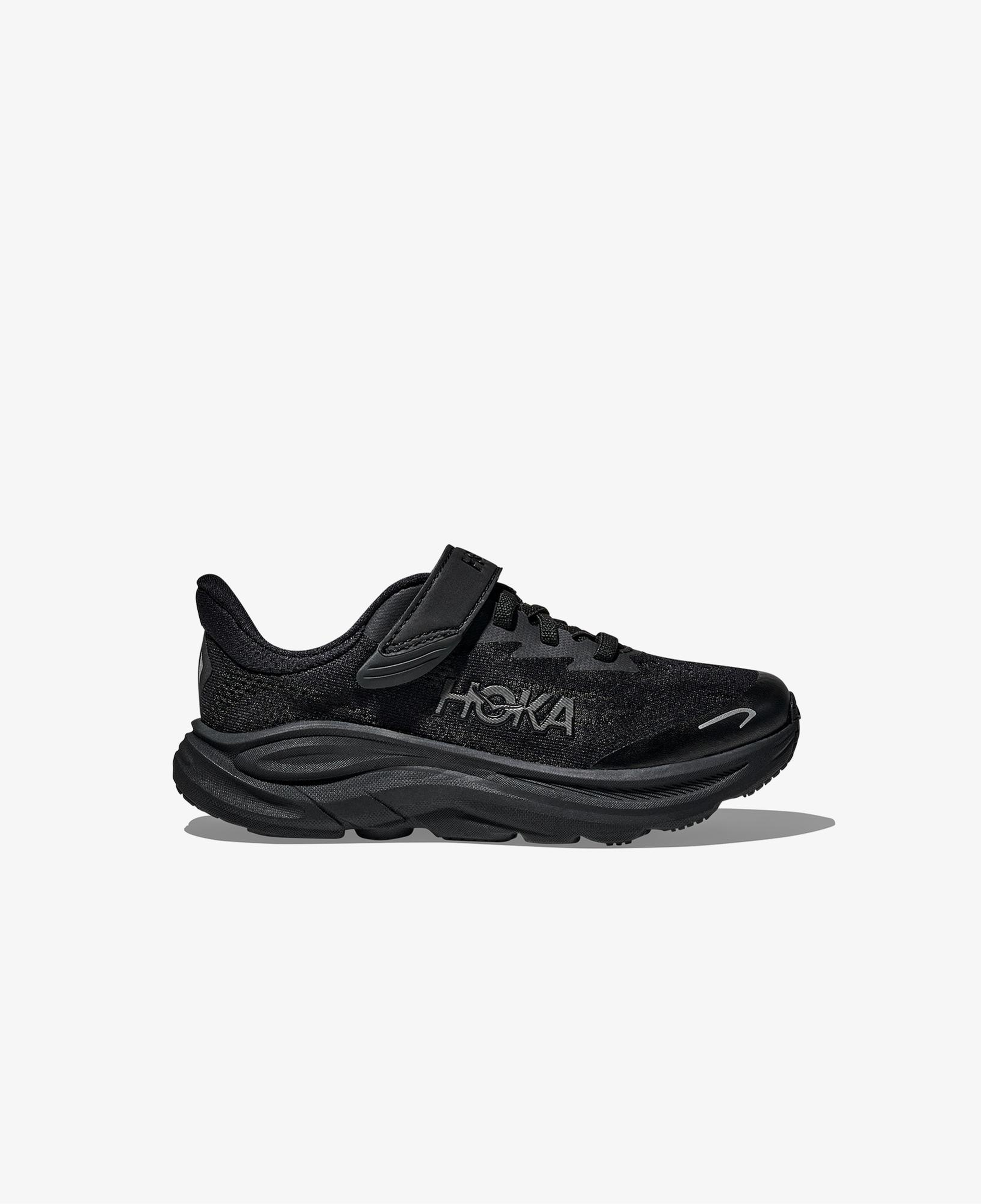 Hoka Clifton 10 Çocuk Siyah Koşu Ayakkabısı