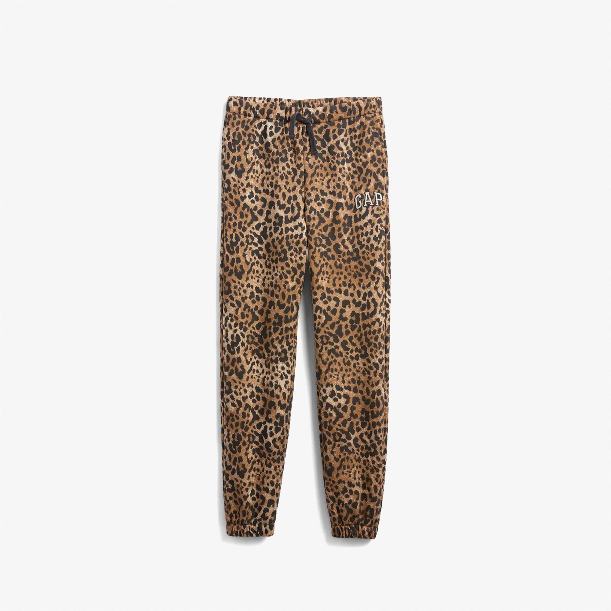 Gap V-Fa Logo Heritage Çocuk Kahverengi Eşofman Altı