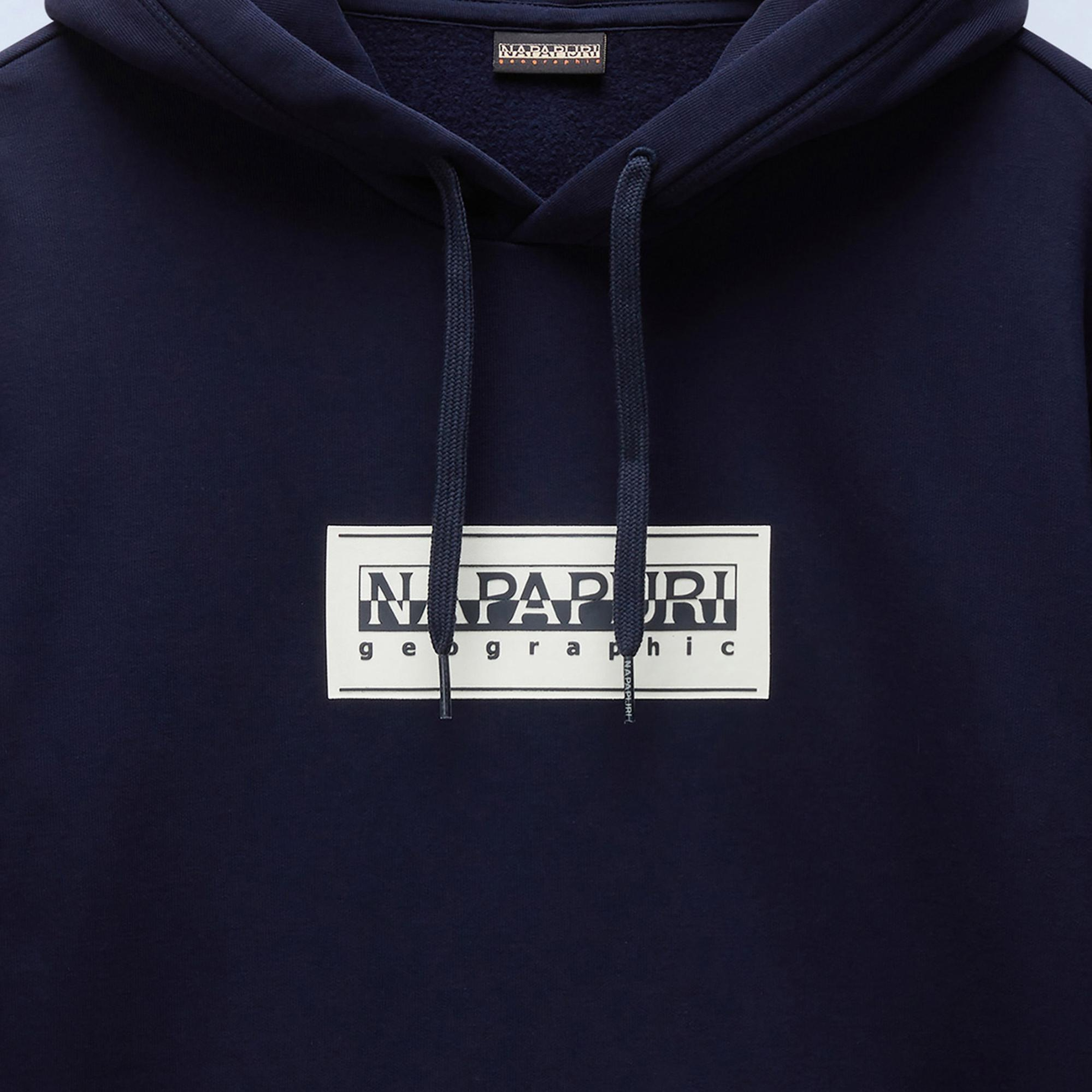 Napapijri Lys Full Zip Erkek Siyah Sweatshirt