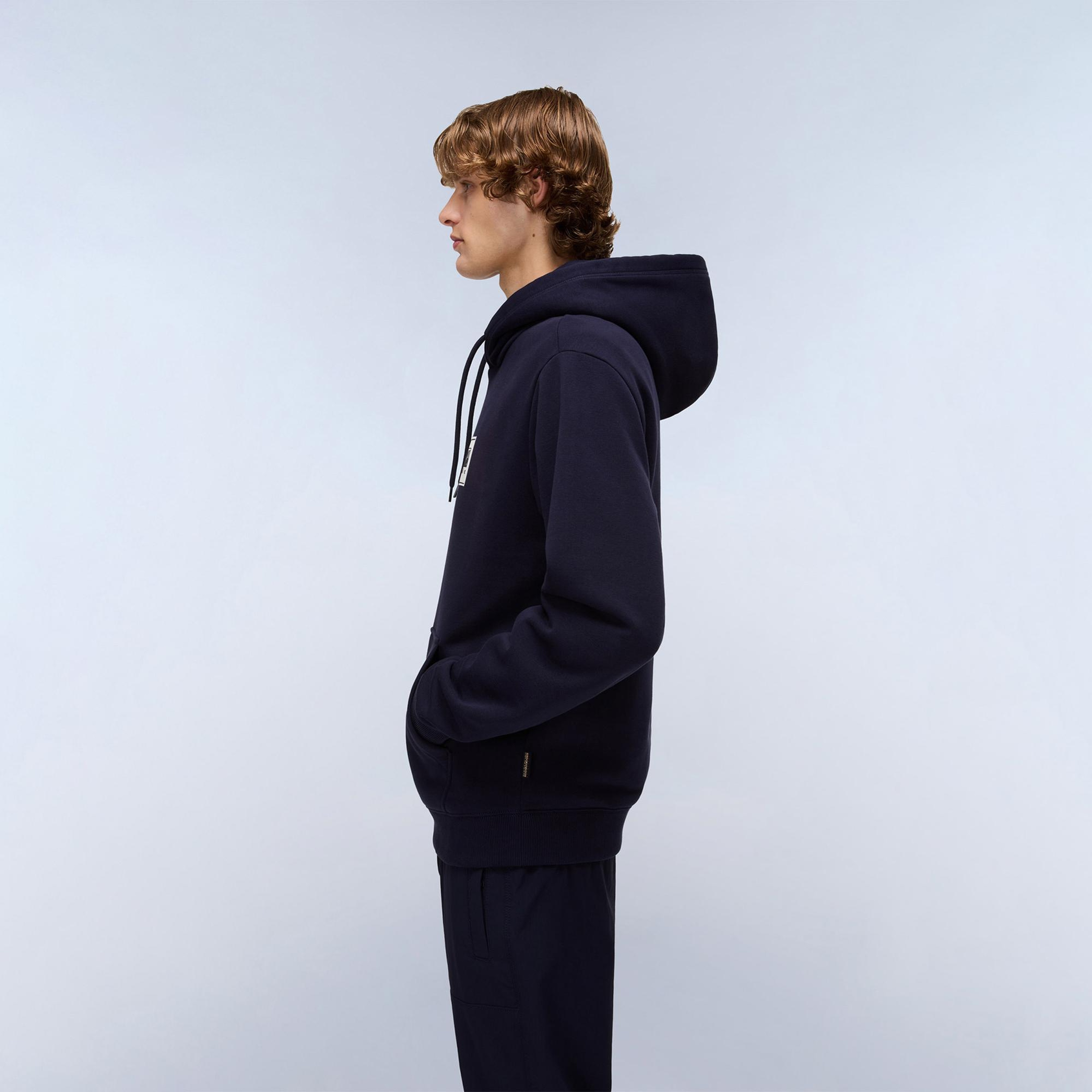 Napapijri Lys Full Zip Erkek Siyah Sweatshirt