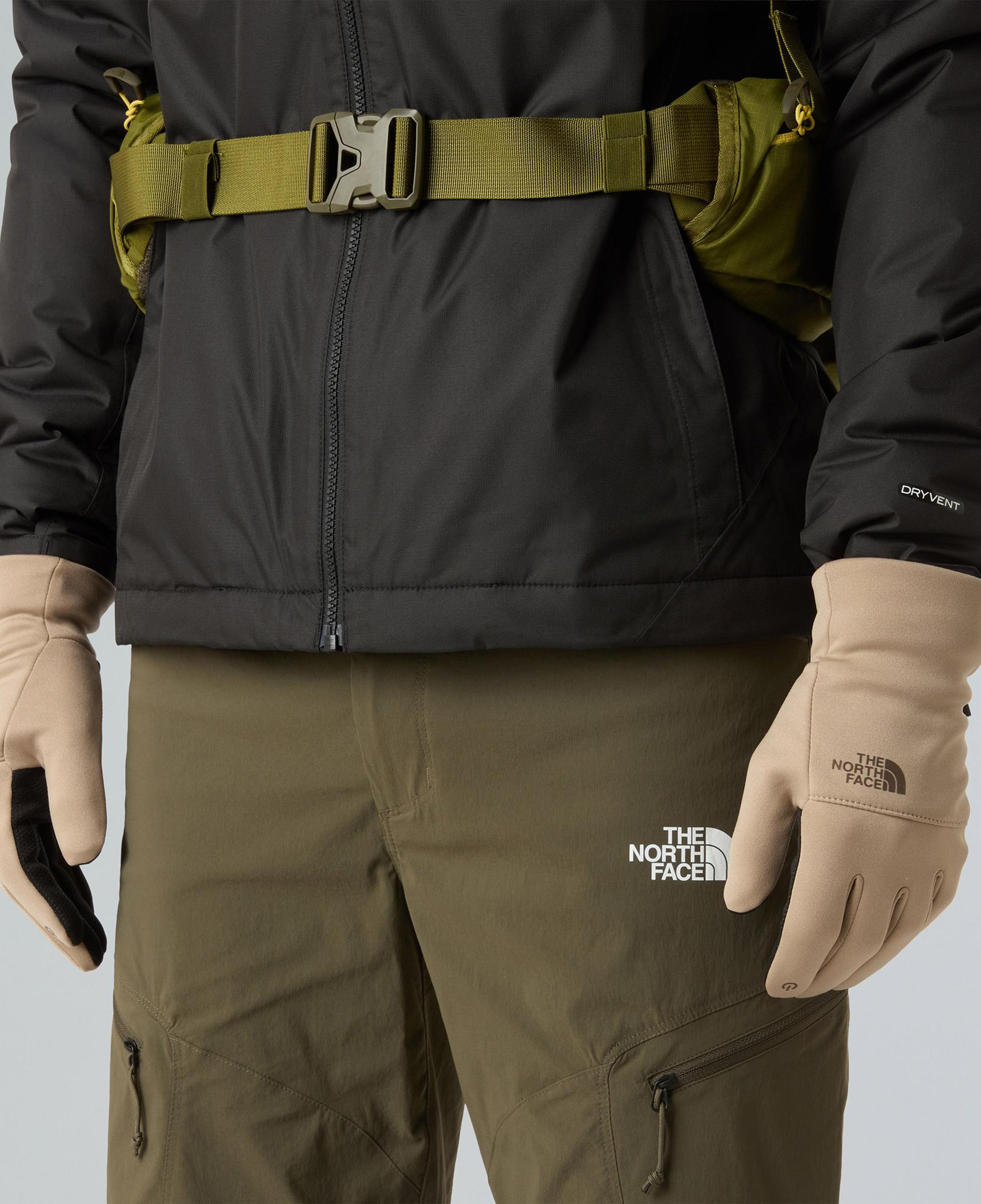 The North Face Etip Geri Dönüştürülmüş Erkek Krem Eldiven