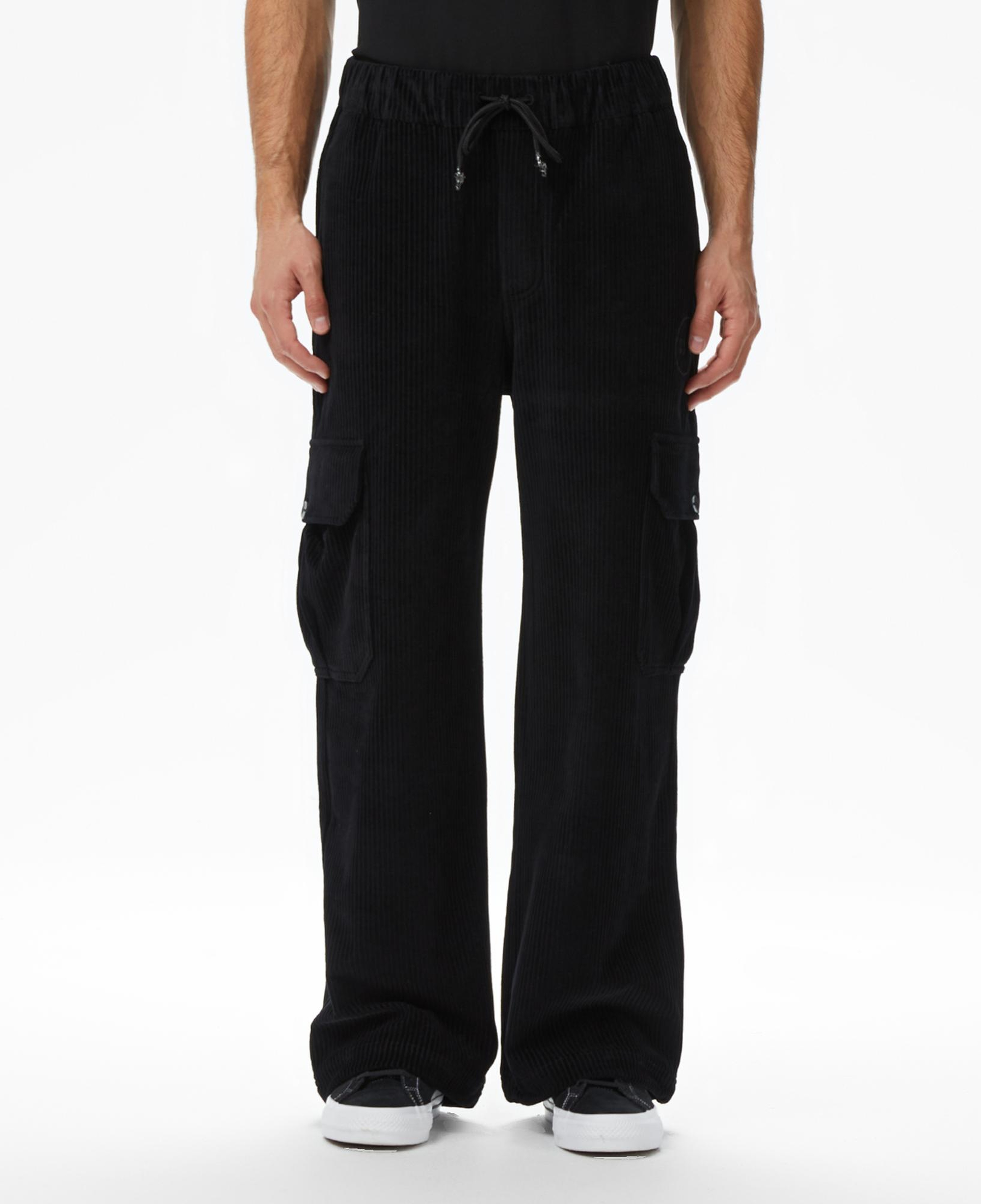 UNITED4 Erkek Siyah Pantolon