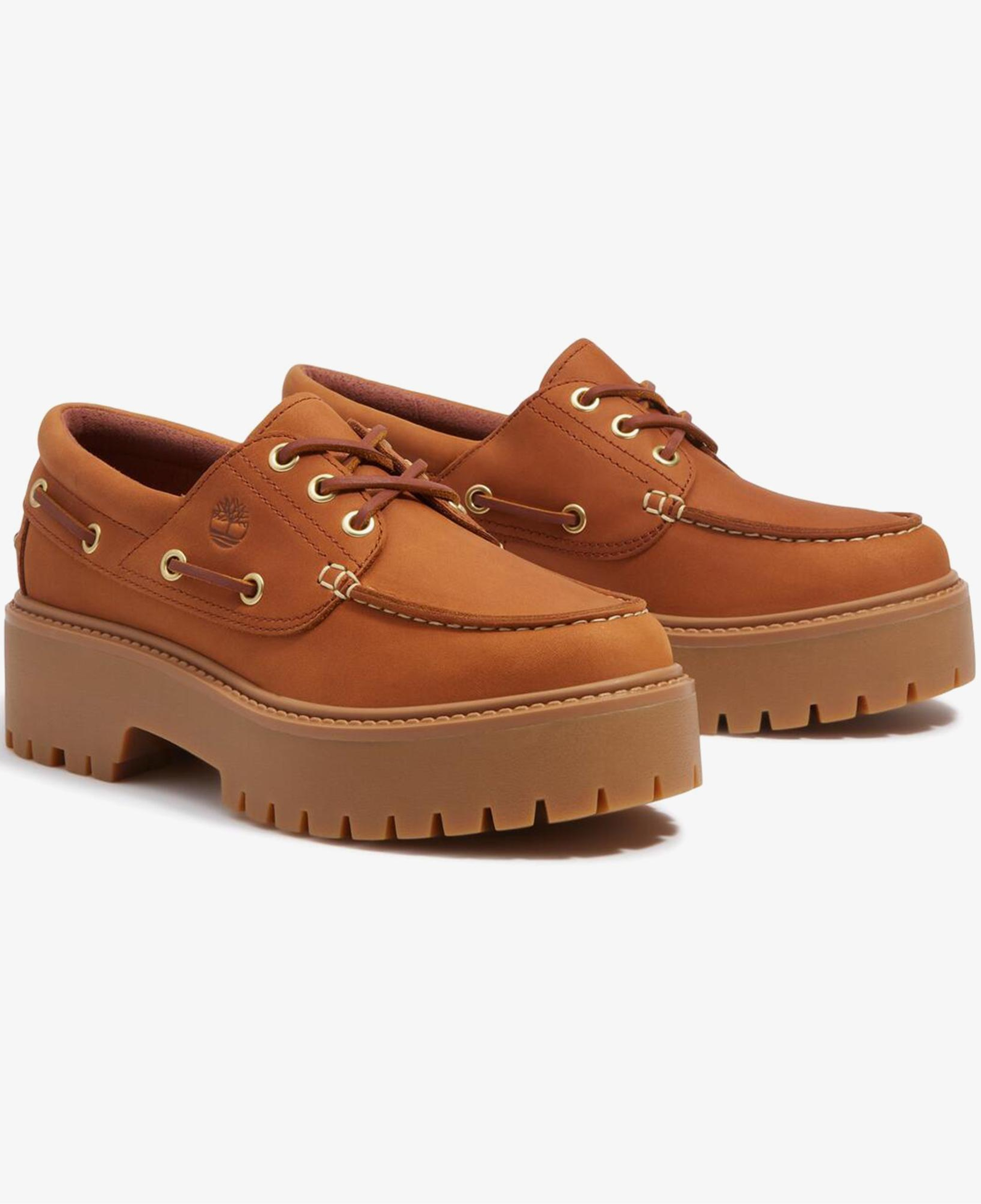 Timberland Stone Street Kadın Kahverengi Tekne Ayakkabısı