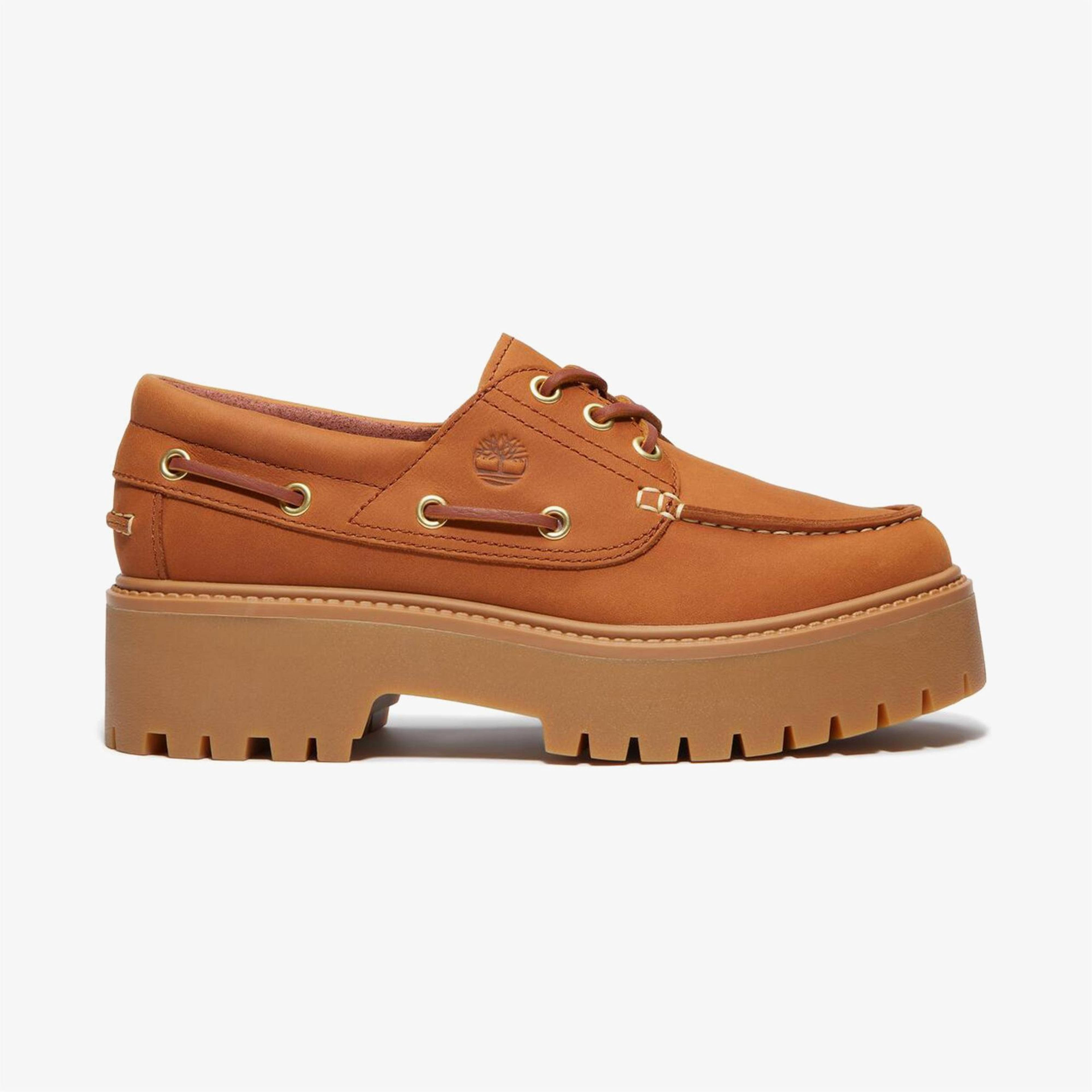 Timberland Stone Street Kadın Kahverengi Tekne Ayakkabısı