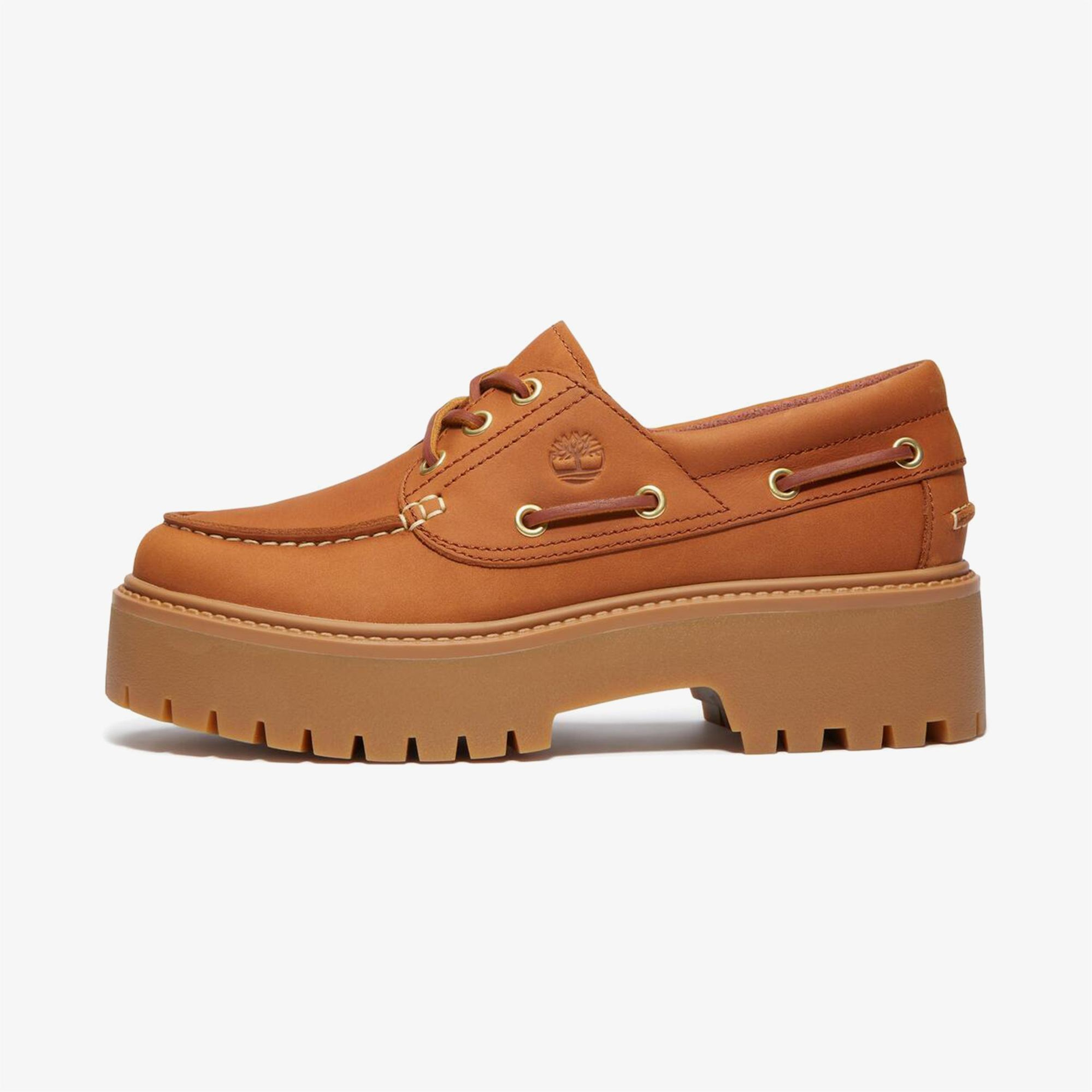 Timberland Stone Street Kadın Kahverengi Tekne Ayakkabısı