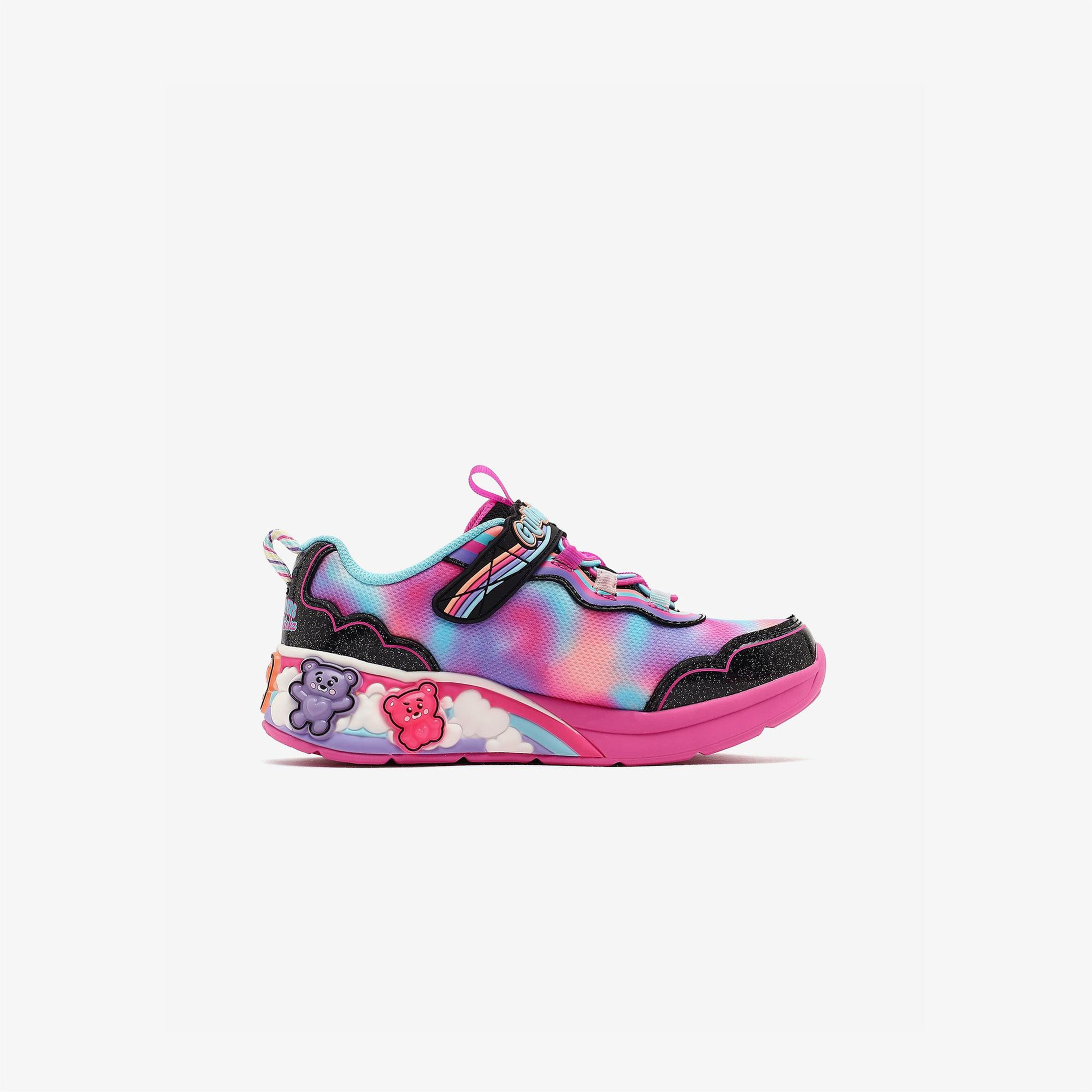 Skechers Sweet Kickz Gummy Friends Çocuk Siyah Spor Ayakkabı