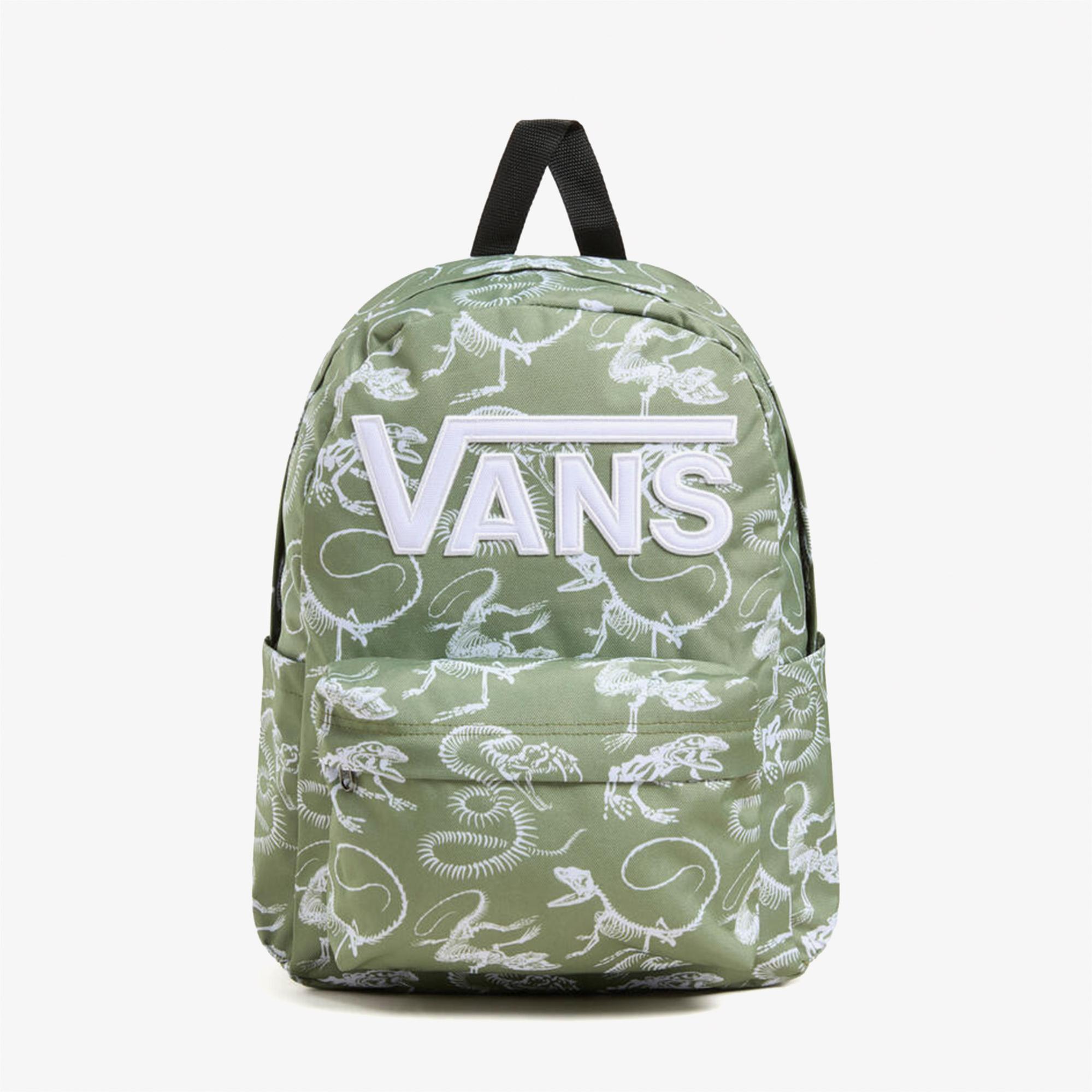 Vans Old Skool Grom Çocuk Yeşil Sırt Çantası
