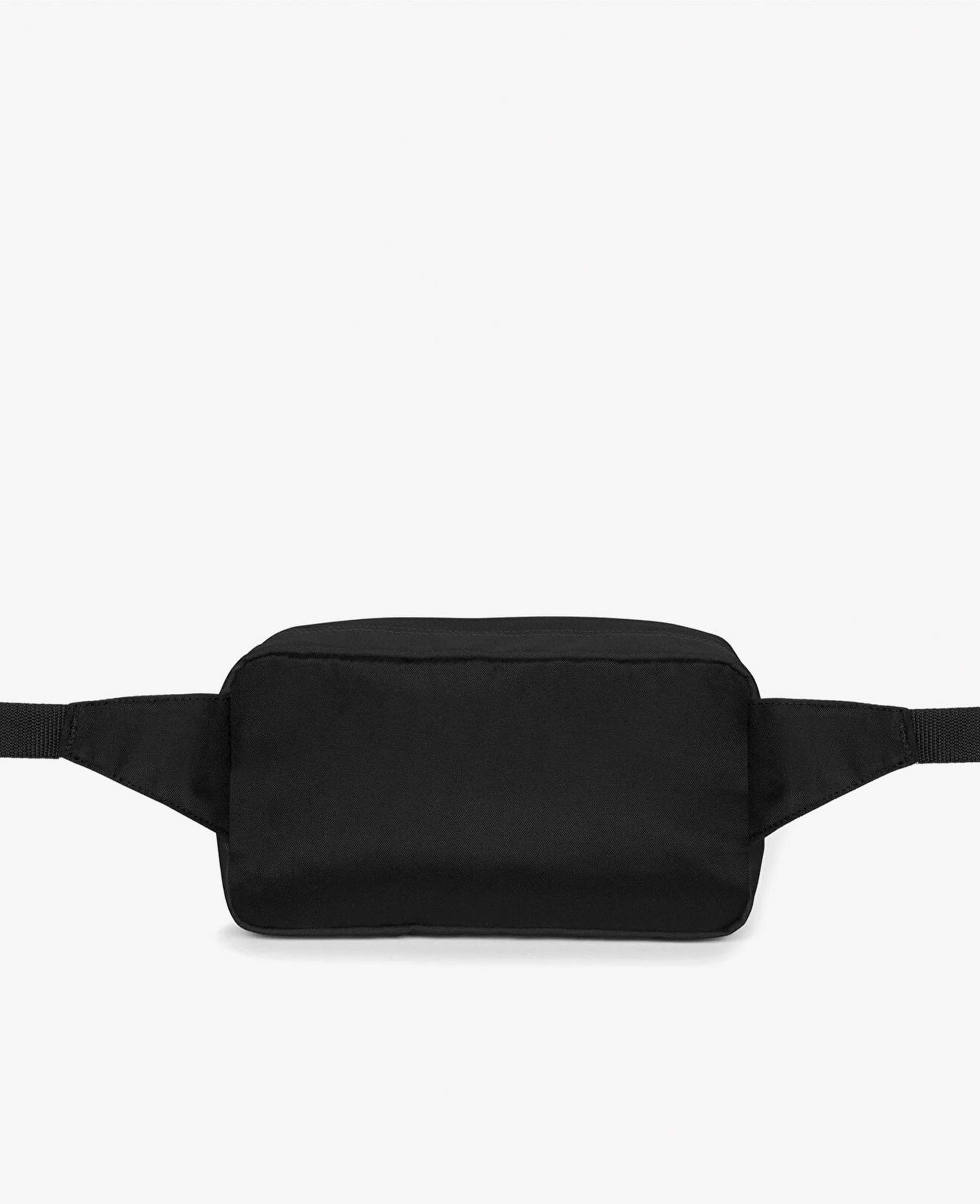 Eatspak Double Crossbody Siyah Bel Çantası