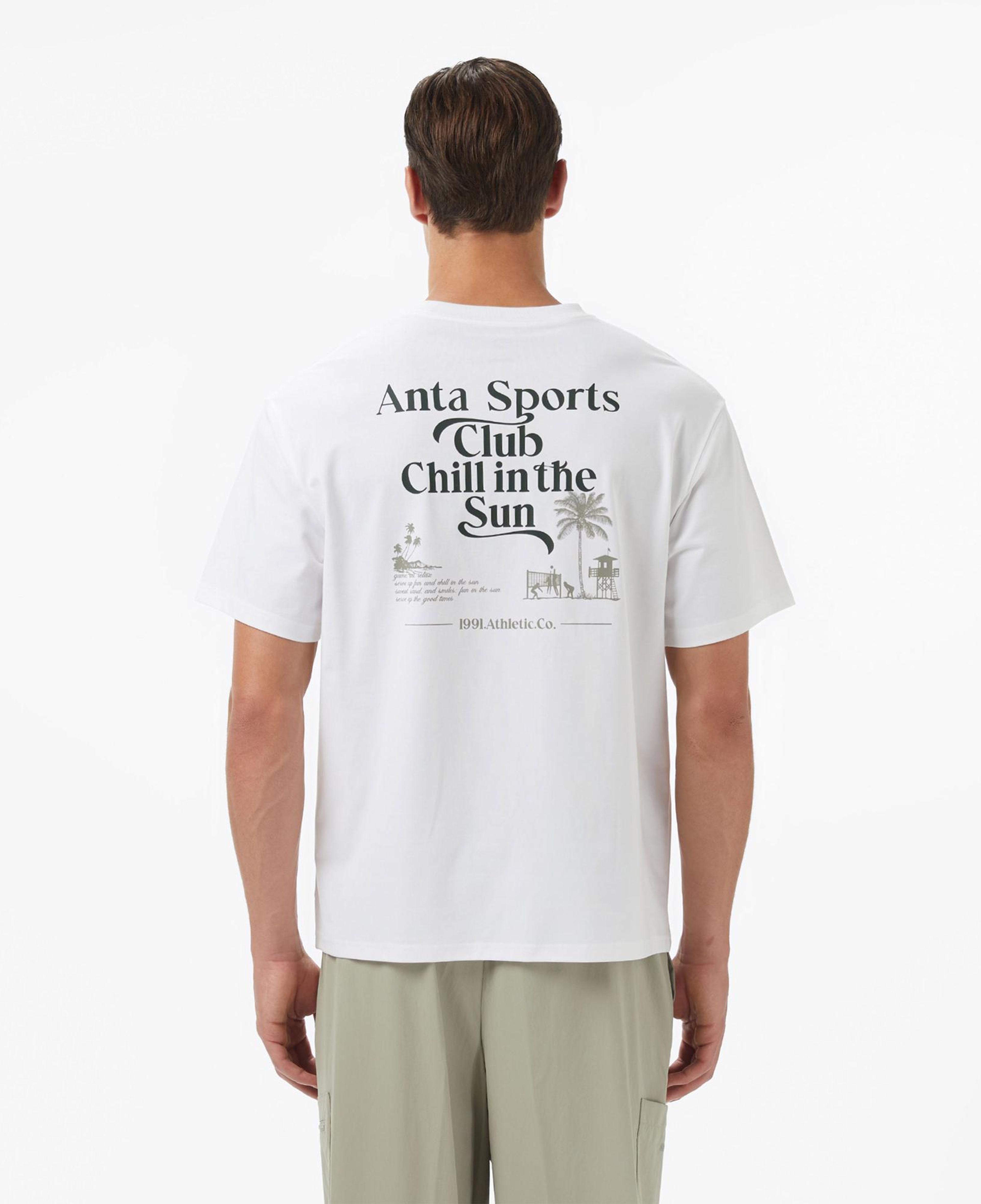 Anta Beach Party Erkek Beyaz T-Shirt