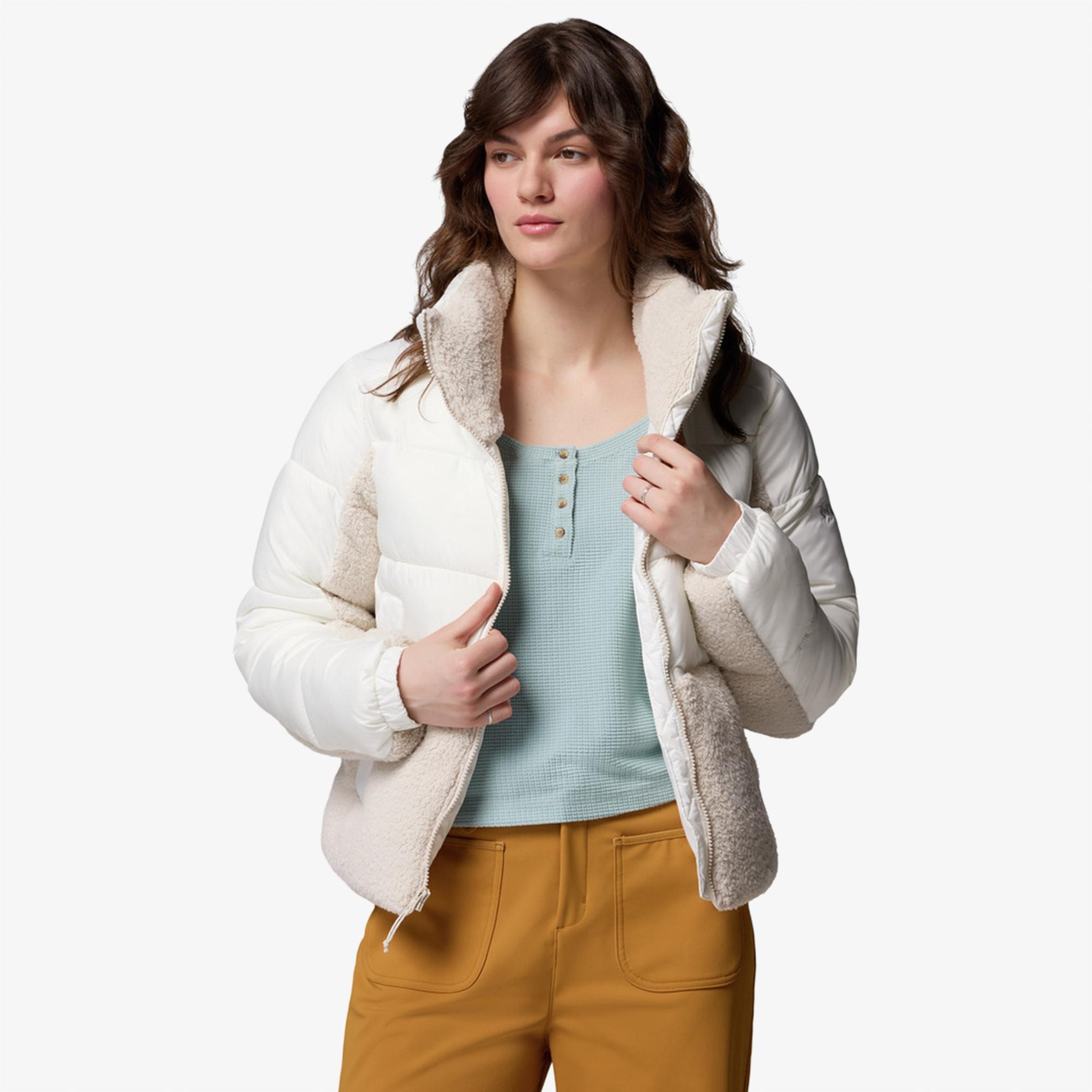 Columbia Leadbetter Point II Kadın Bej Sherpa Mont