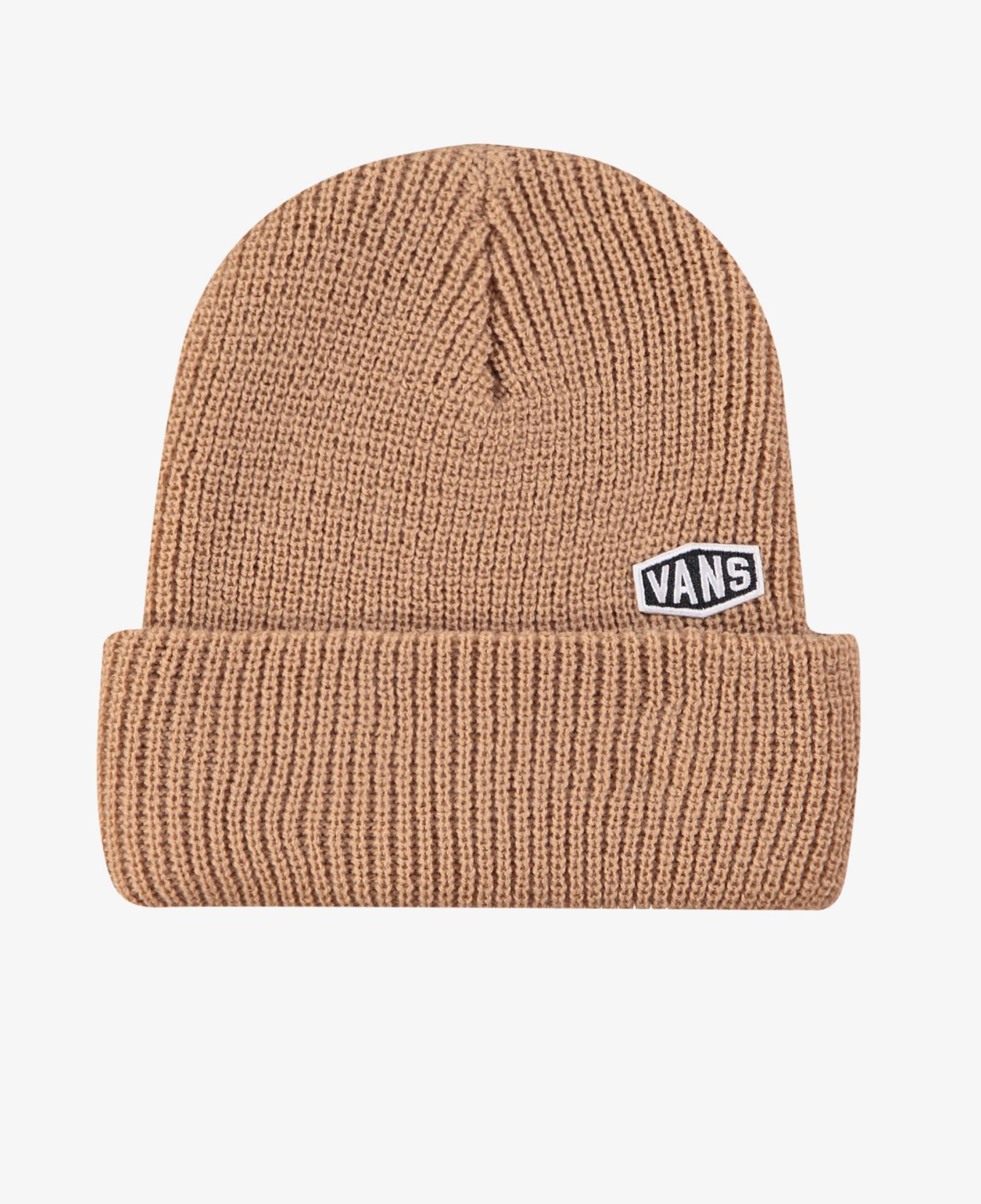 Vans Hex Patch Cuff Beanie Unisex Kahverengi Bere