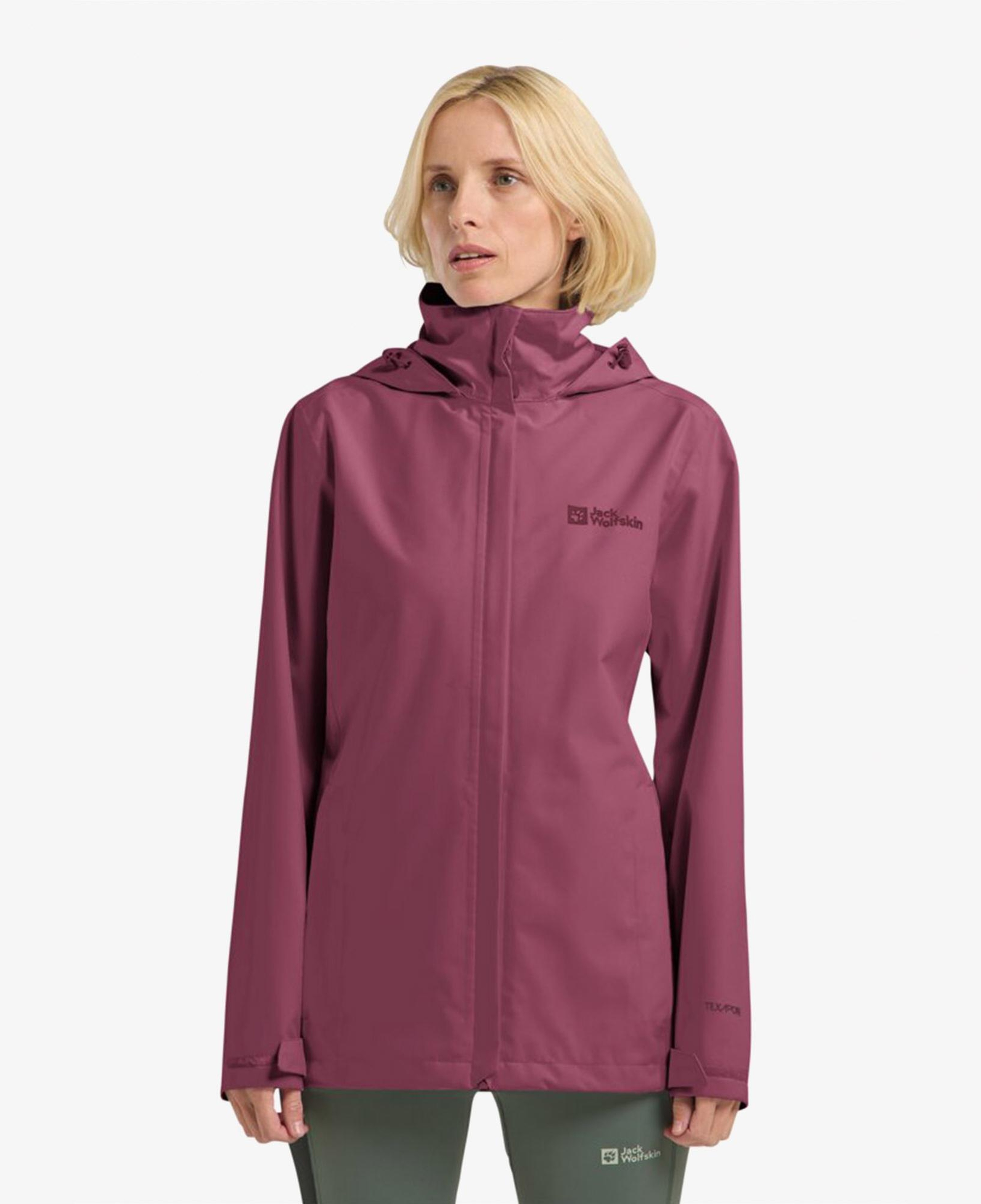 Jack Wolfskin Trailtime 2L Kadın Krem Ceket