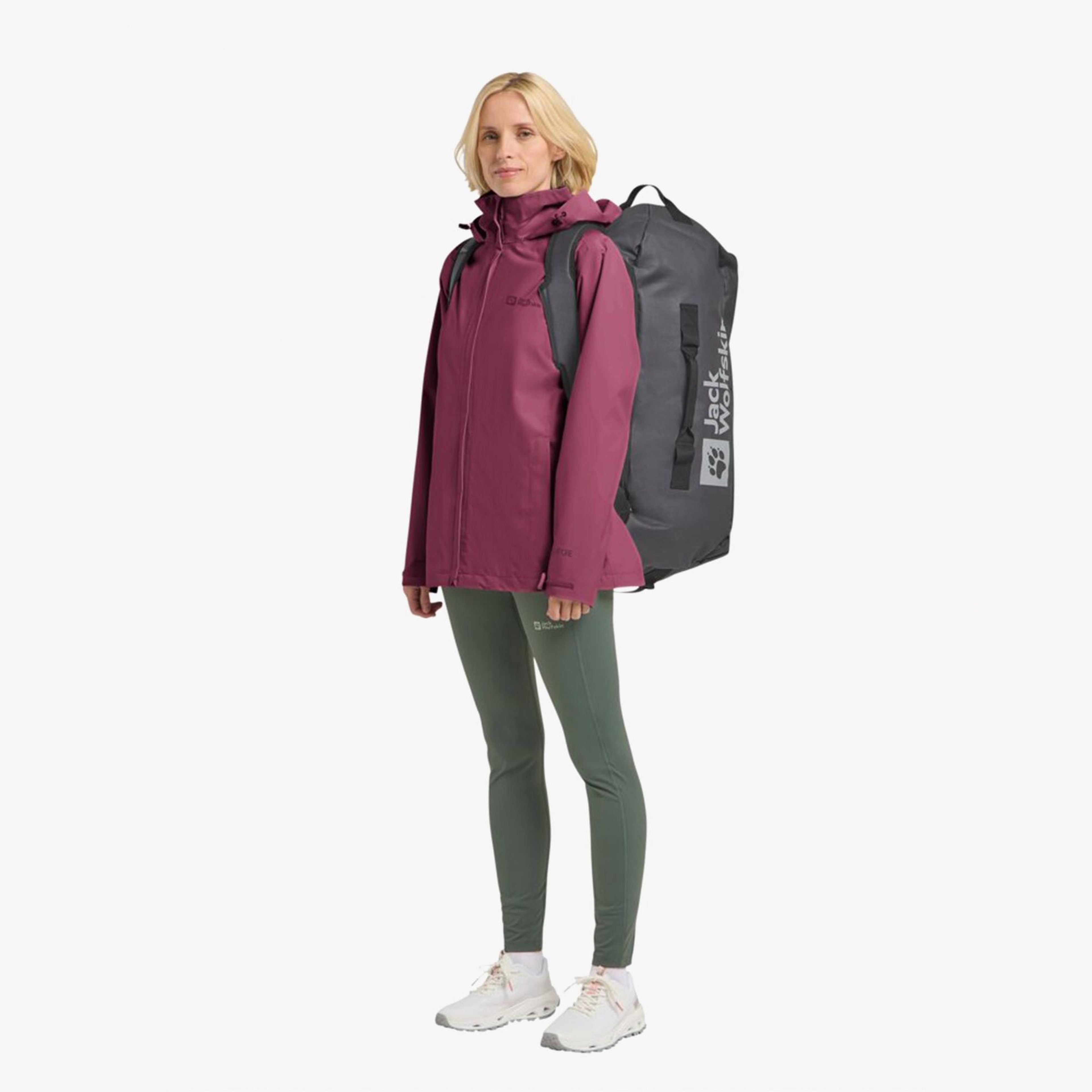 Jack Wolfskin Trailtime 2L Kadın Krem Ceket