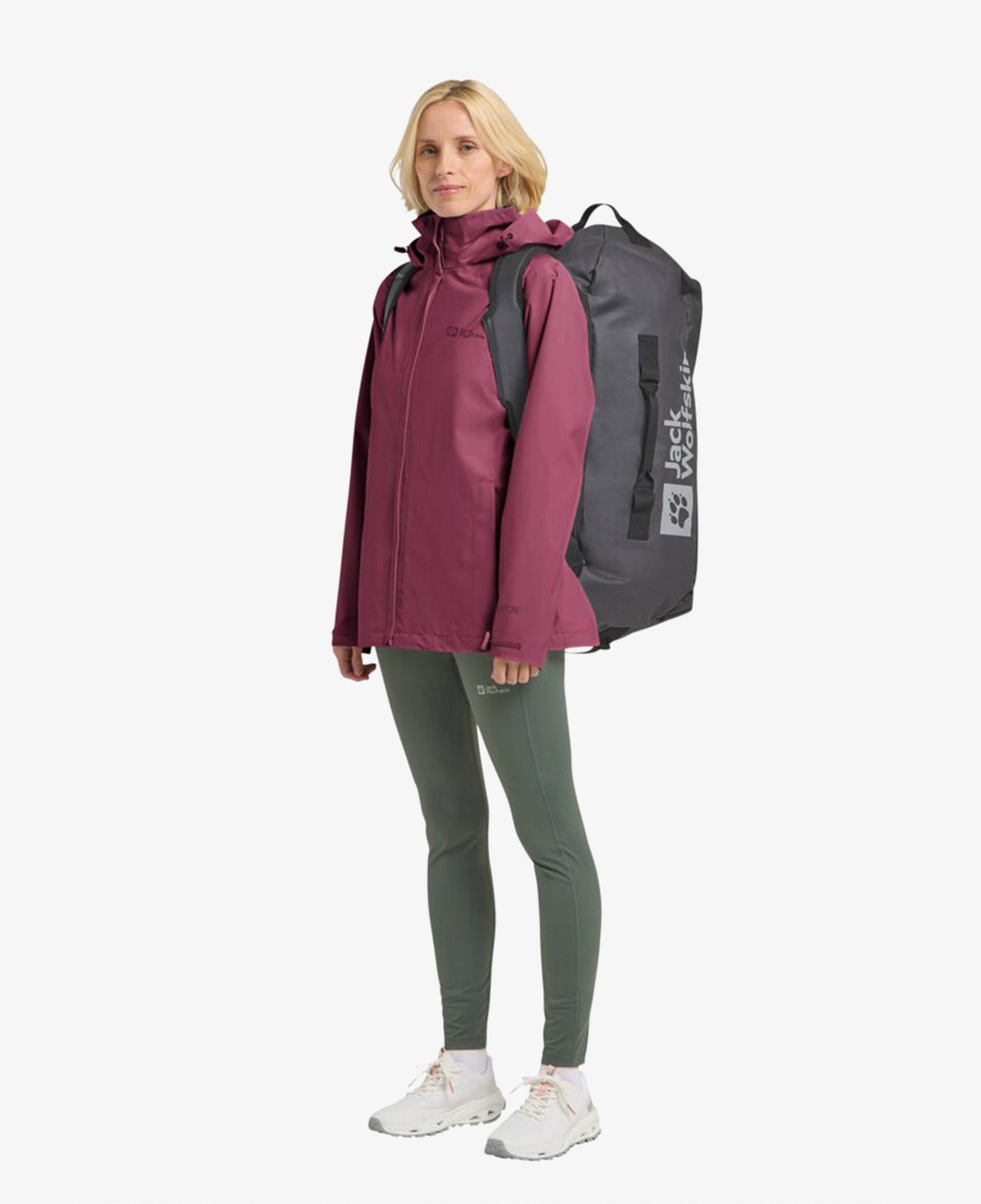 Jack Wolfskin Trailtime 2L Kadın Krem Ceket