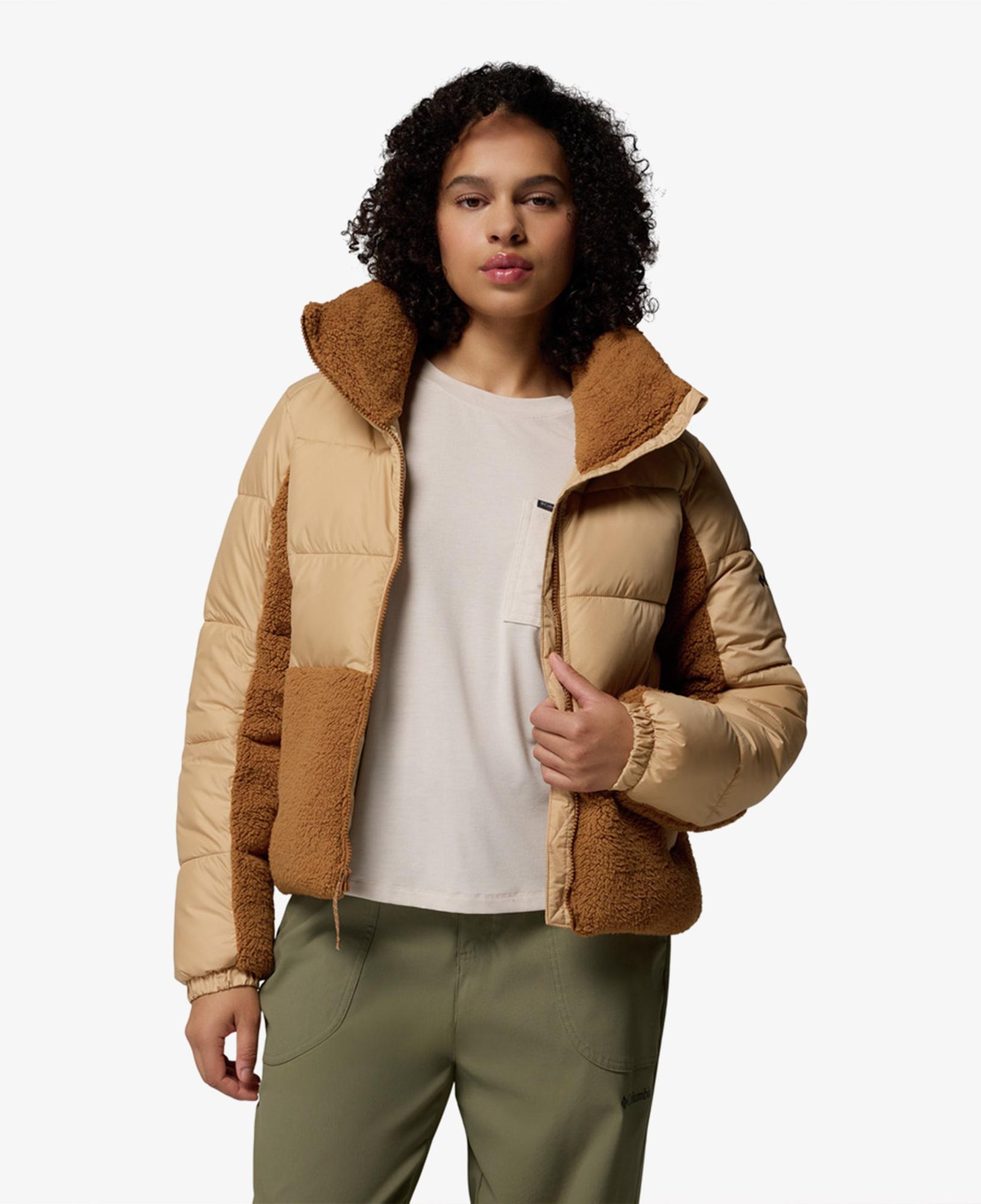 Columbia Leadbetter Point II Kadın Kahverengi Sherpa Mont