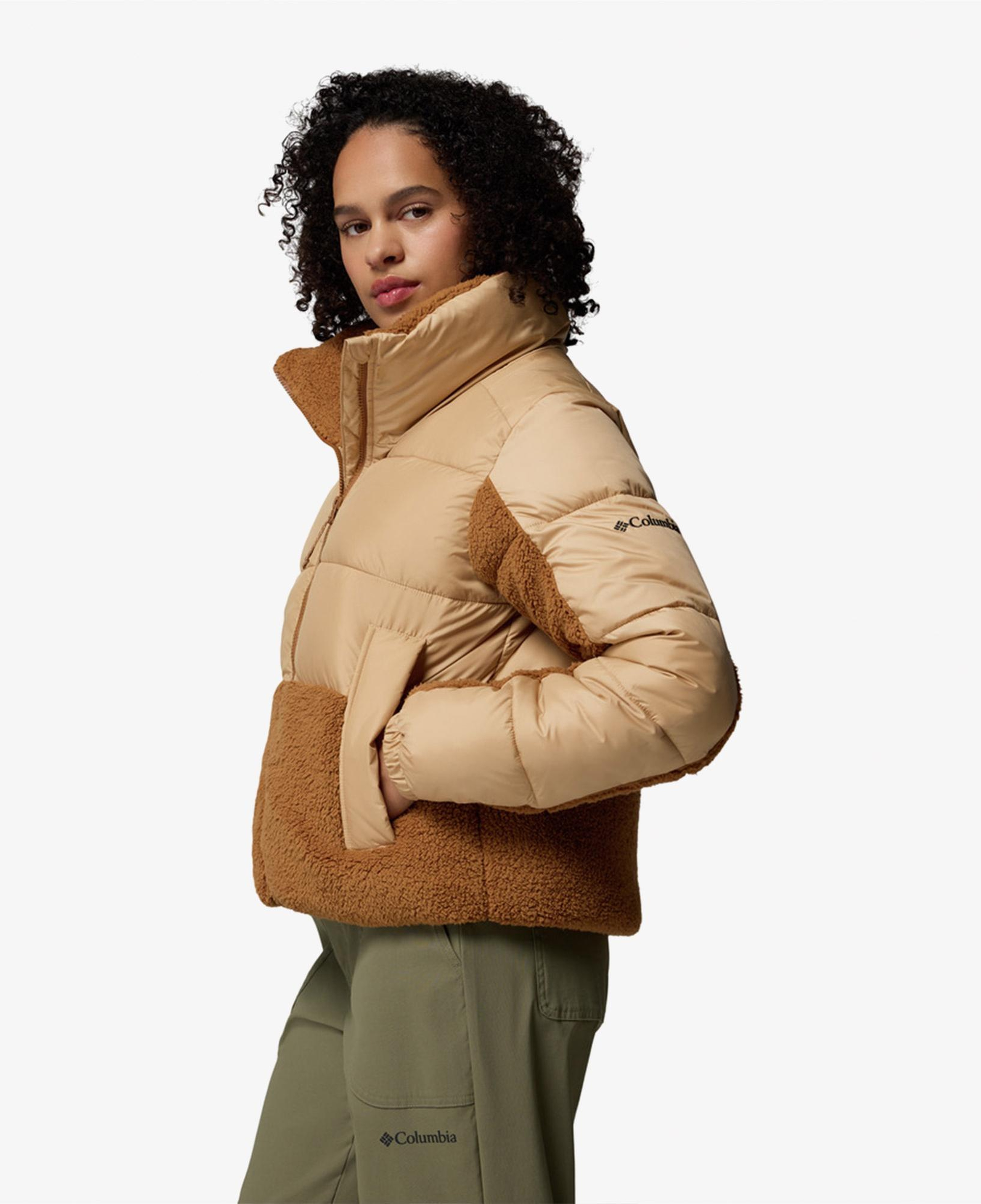 Columbia Leadbetter Point II Kadın Kahverengi Sherpa Mont