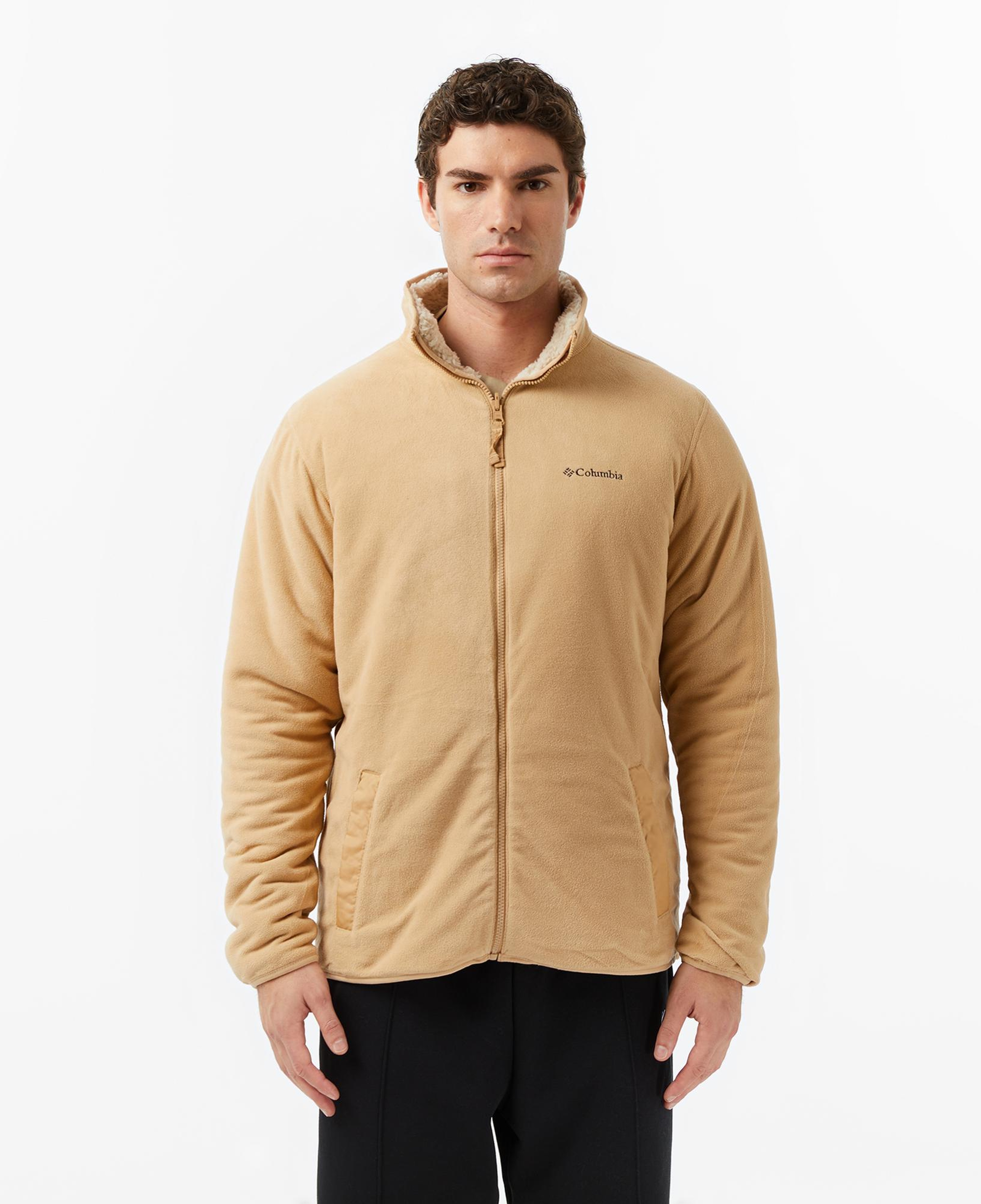 Columbia Winter Erkek Kahverengi Çift Taraflı Polar Üst