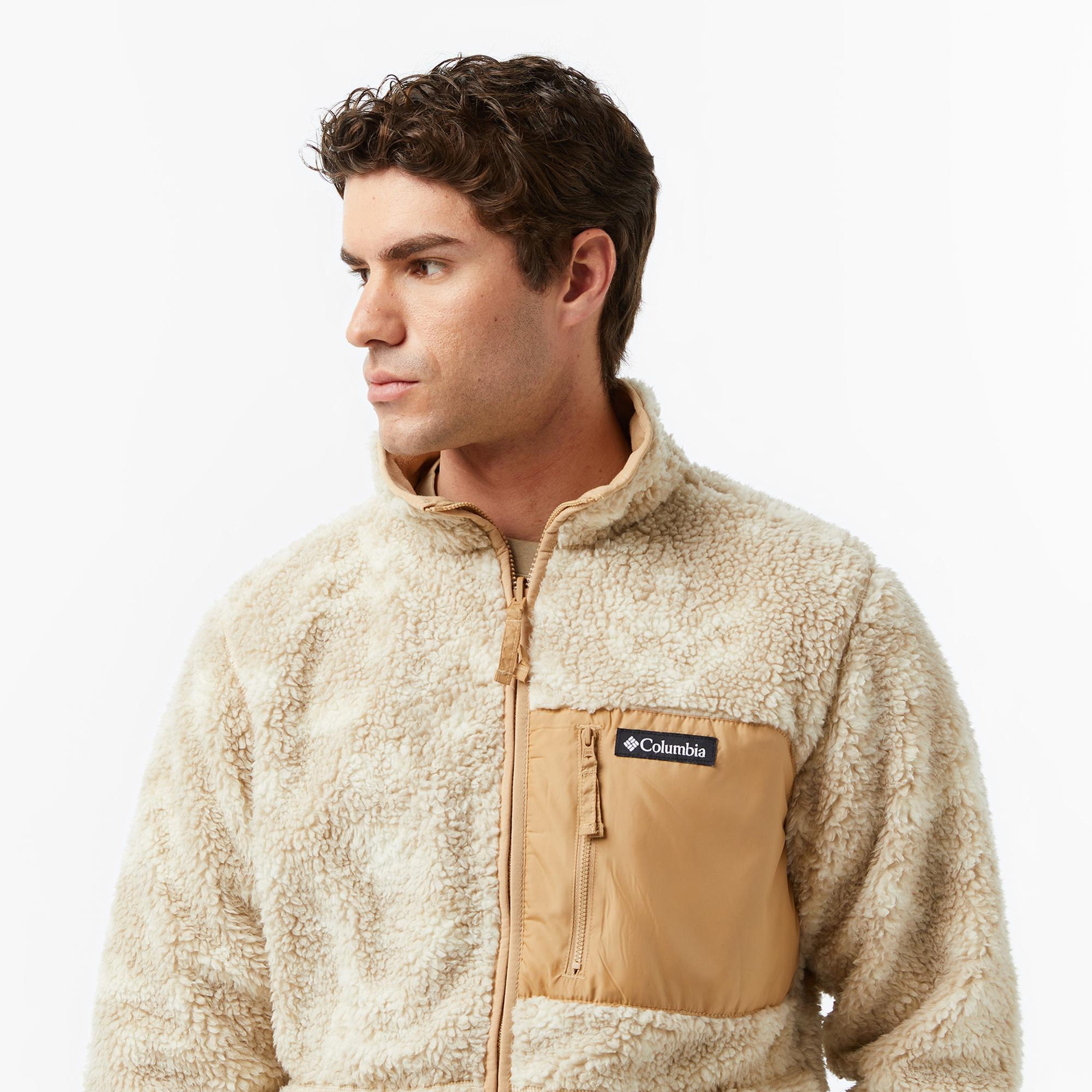 Columbia Winter Erkek Kahverengi Çift Taraflı Polar Üst