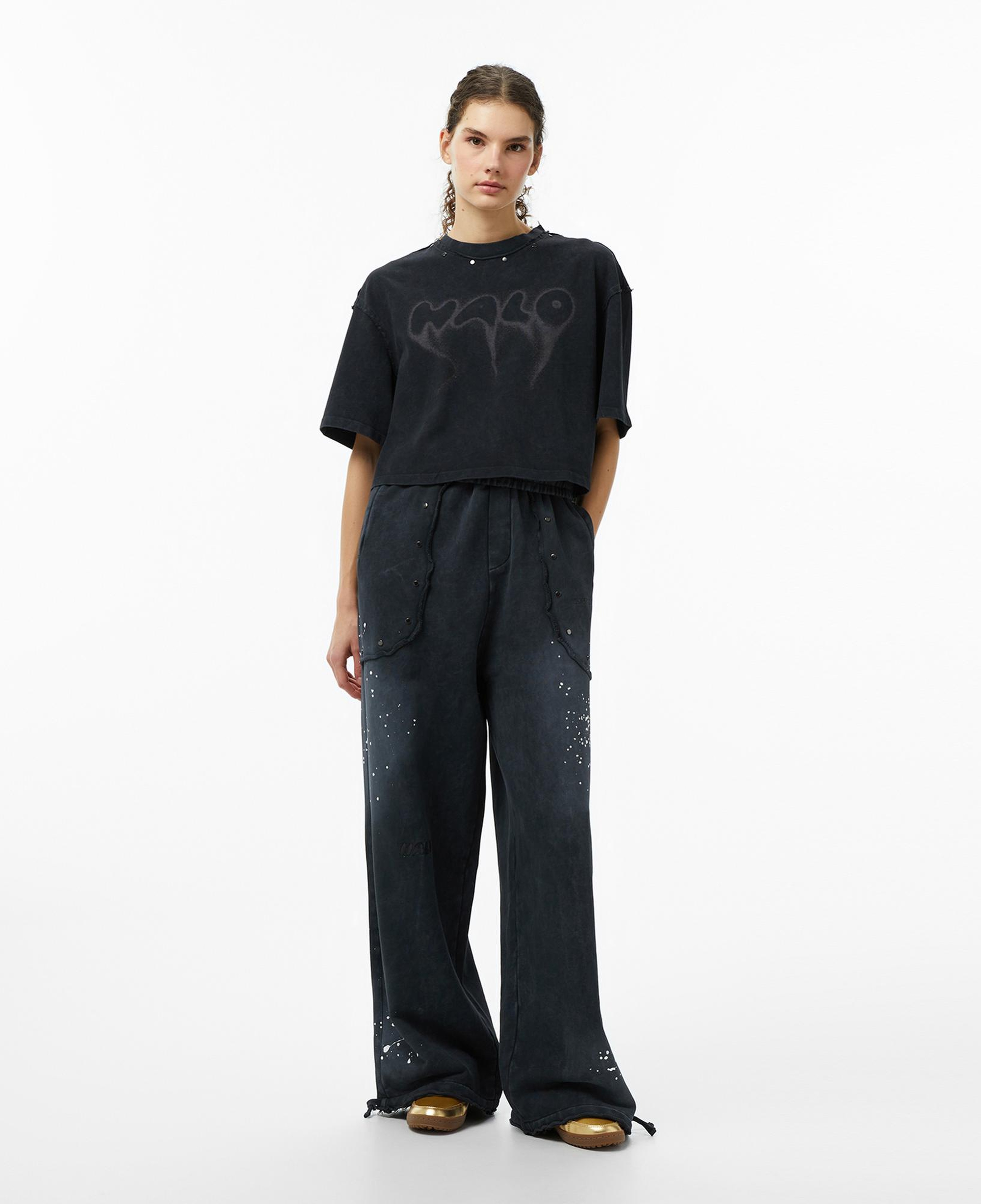 Les Benjamins Kadın Siyah T-Shirt