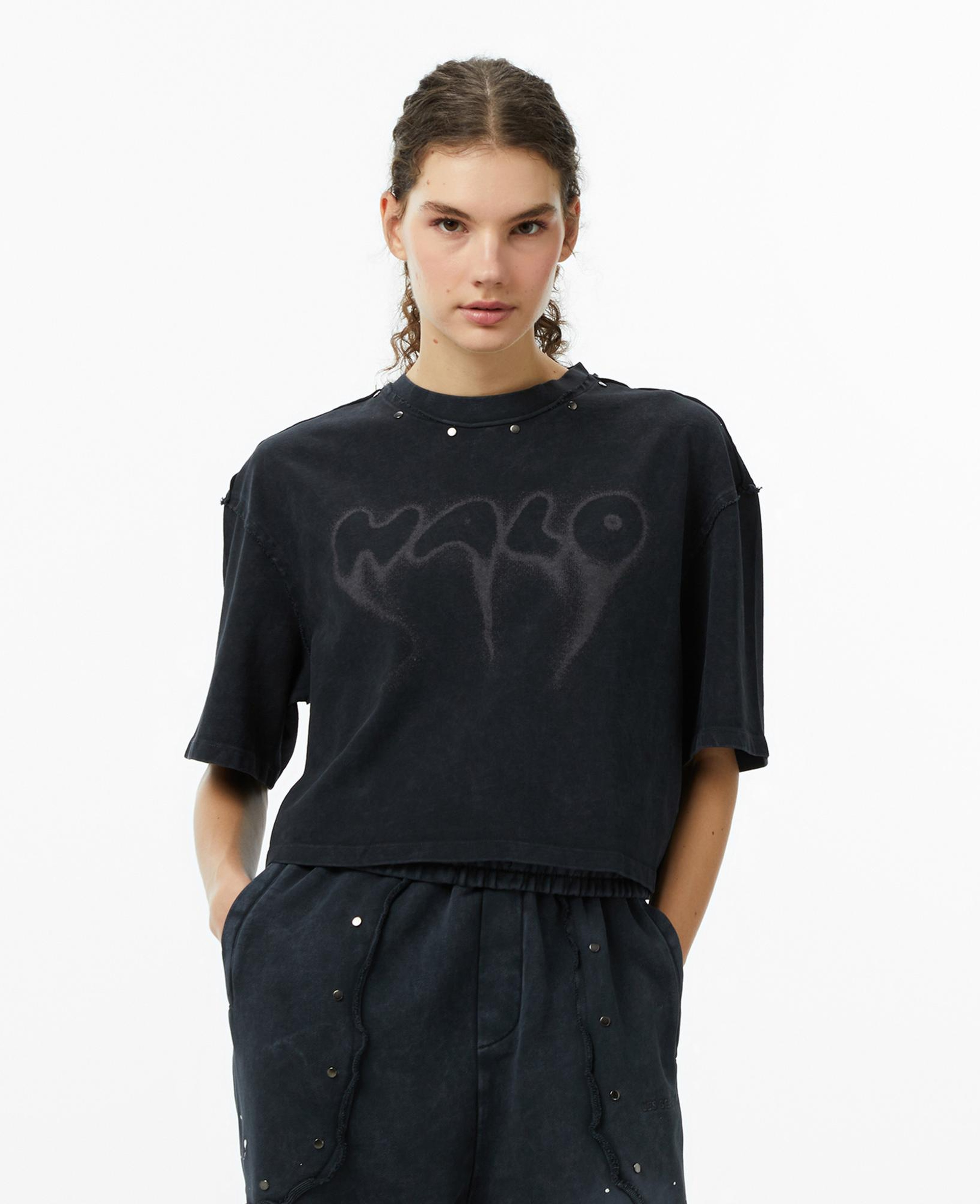 Les Benjamins Kadın Siyah T-Shirt