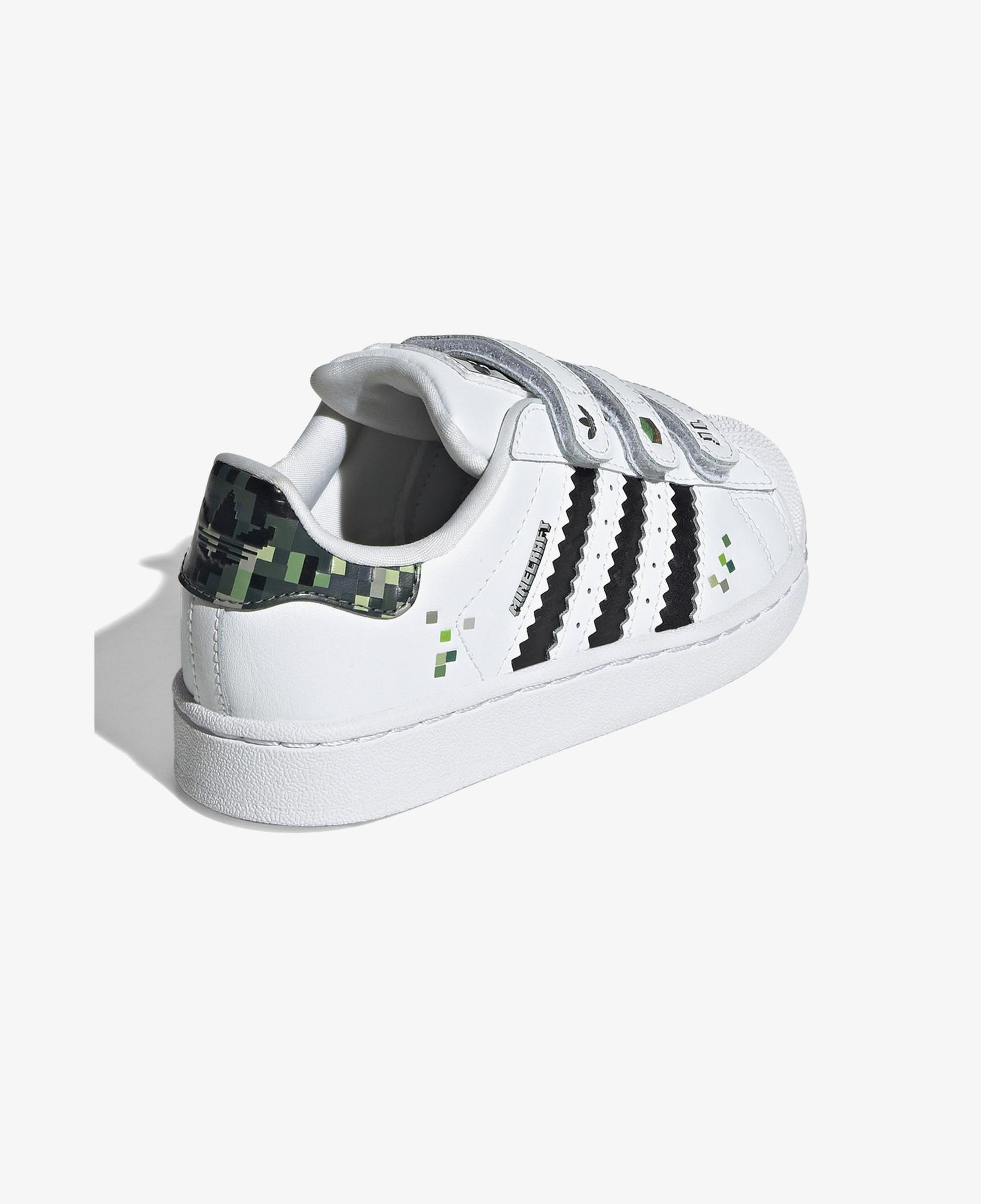 adidas Originals Superstar II X Minecraft Beyaz Çocuk Spor Ayakkabı
