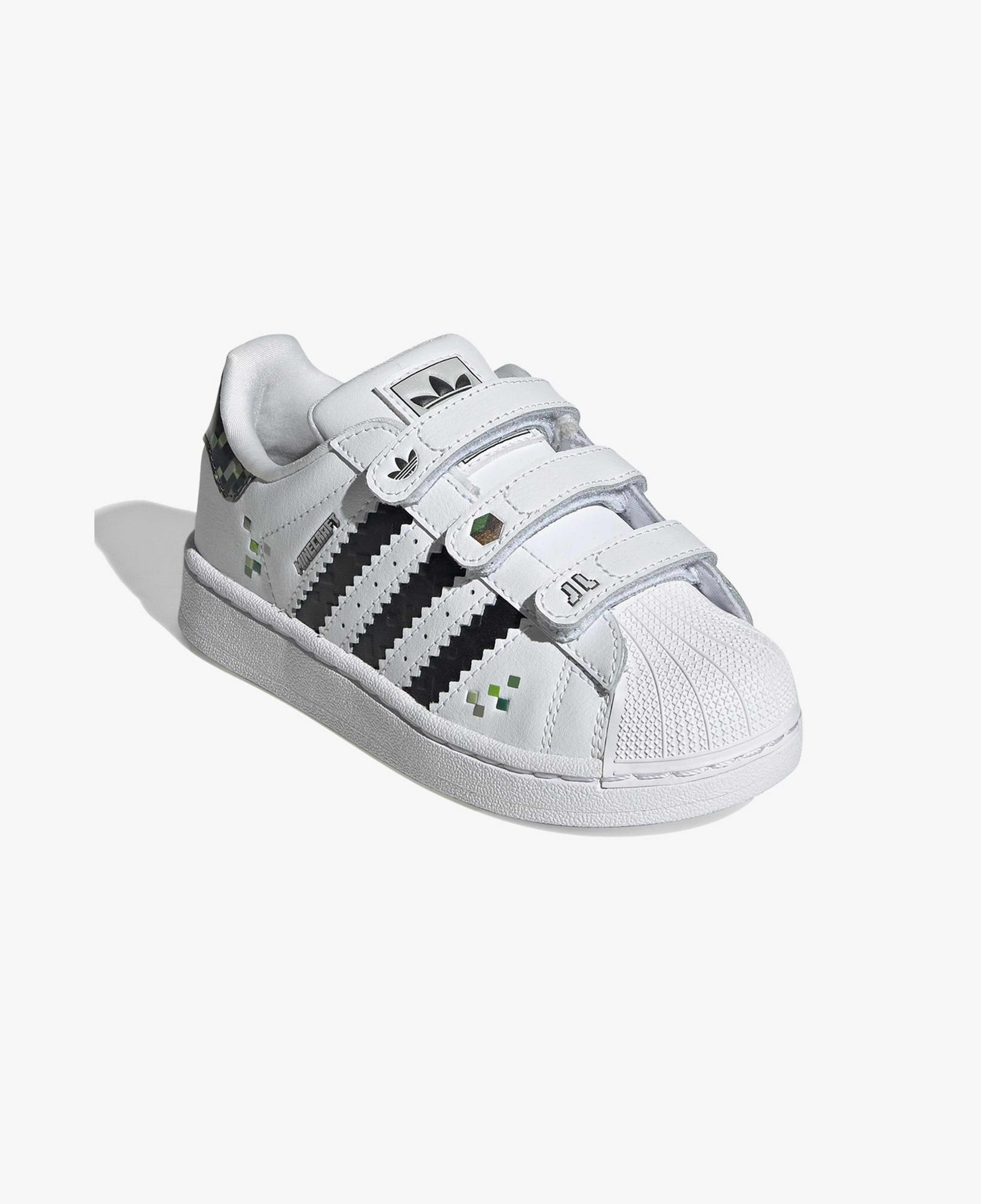 adidas Originals Superstar II X Minecraft Beyaz Çocuk Spor Ayakkabı