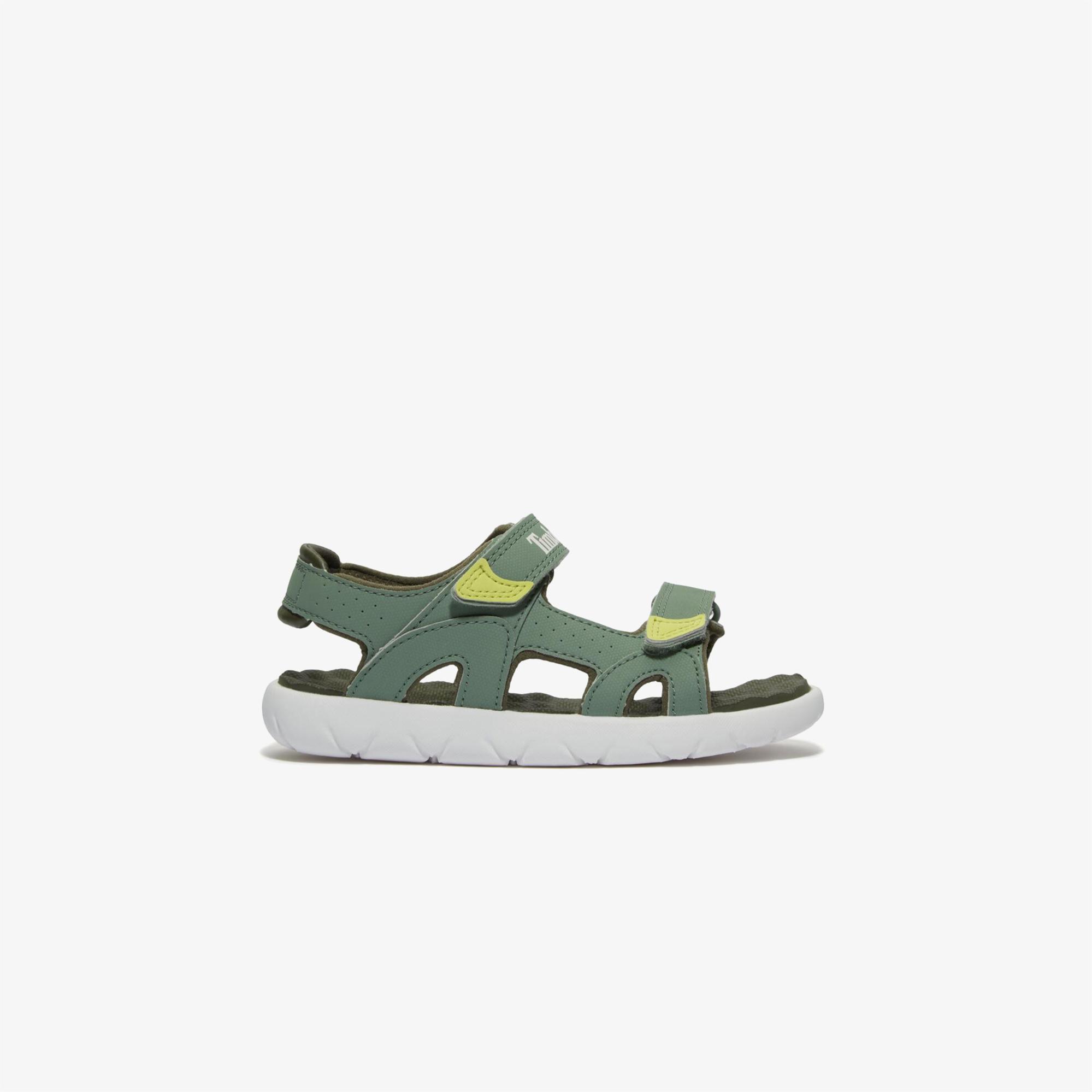 Timberland Perkins Row Backstrap Çocuk Haki Sandalet