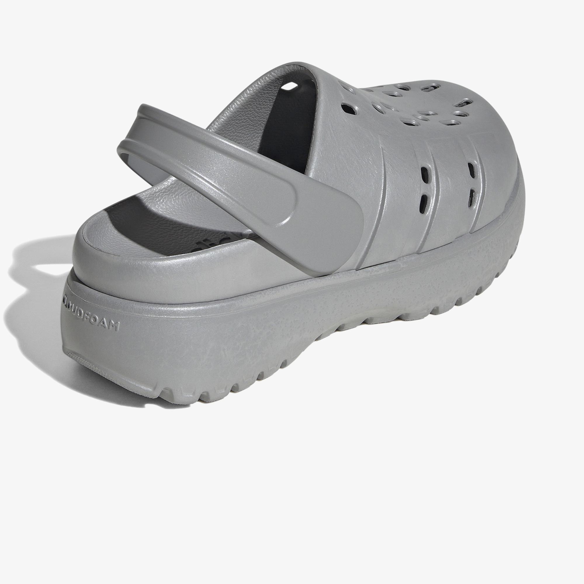 adidas AdıletteClogPlatform Gri Unisex Sandalet
