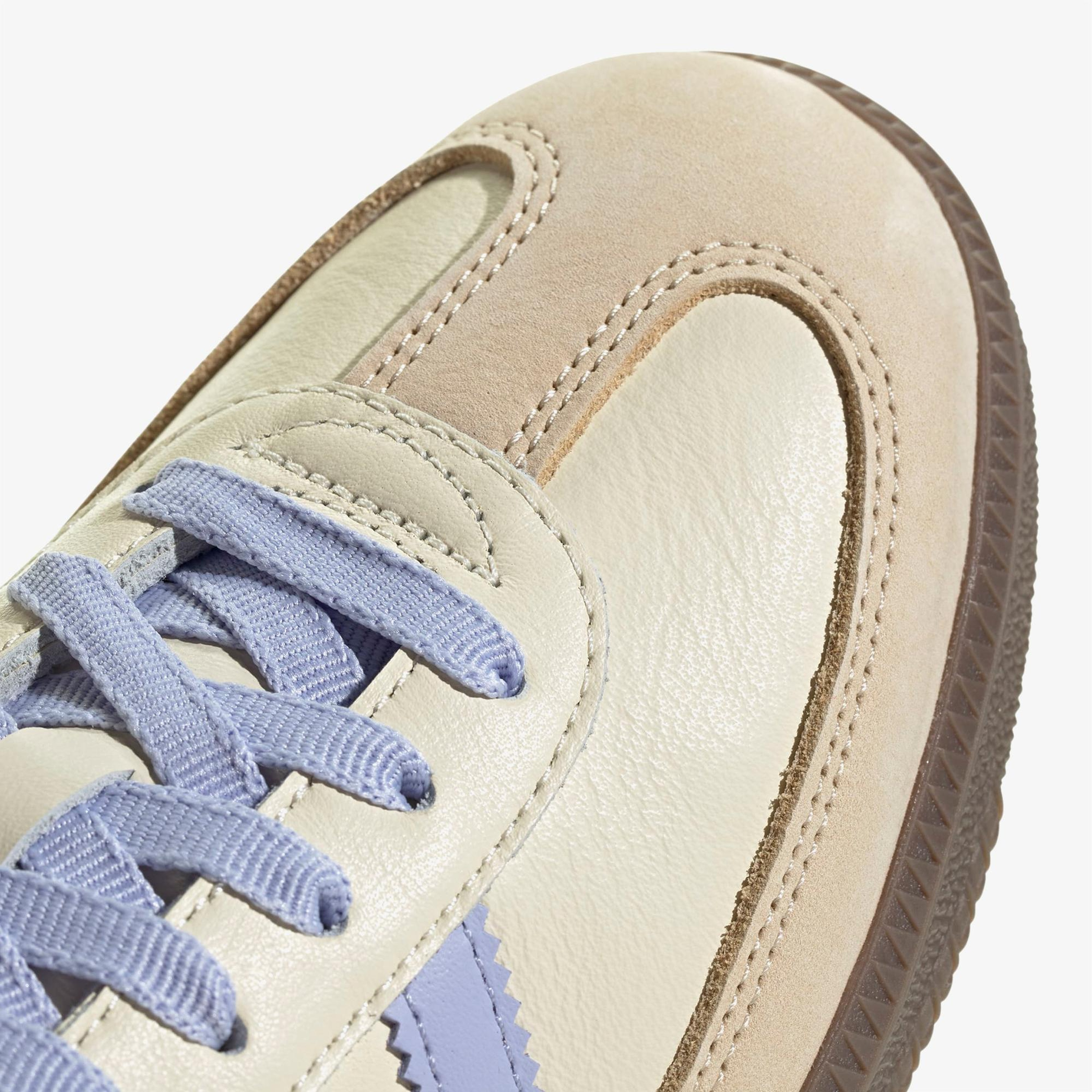 adidas Samba OG Unisex Krem/Lila Spor Ayakkabı
