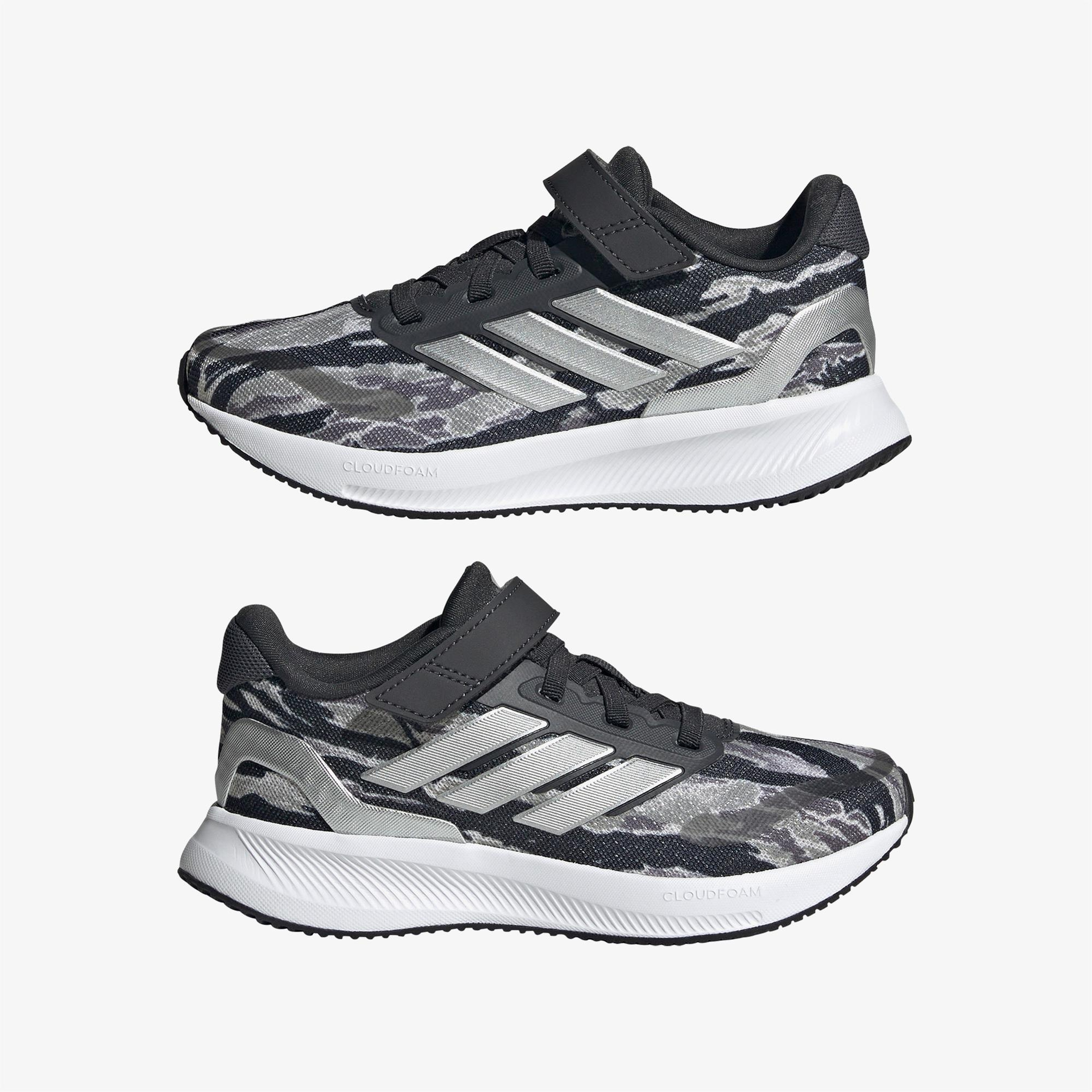 adidas Run Falcon 5 Siyah Çocuk Spor Ayakkabı