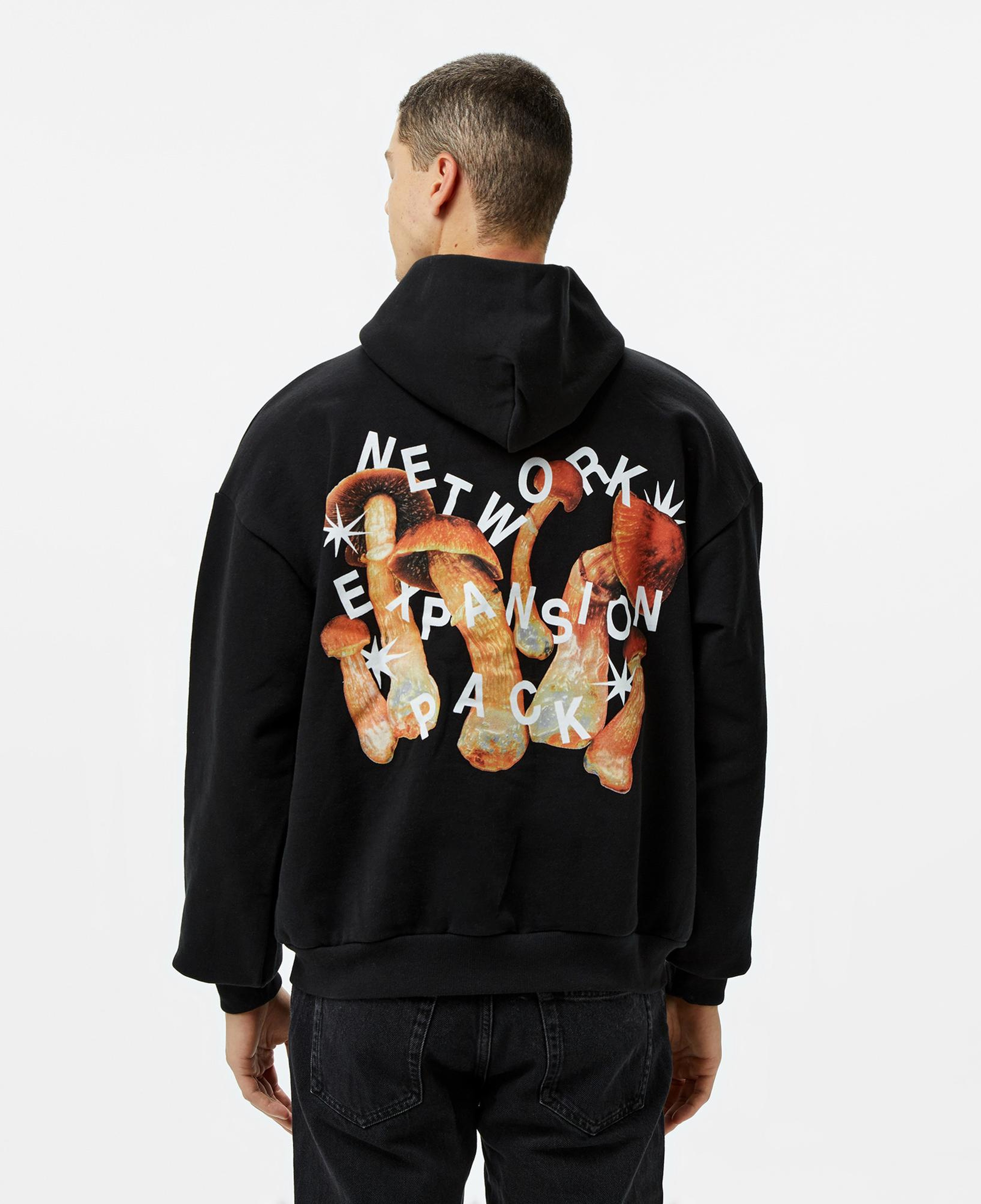 Market Expansion Pack  Erkek Siyah Hoodie