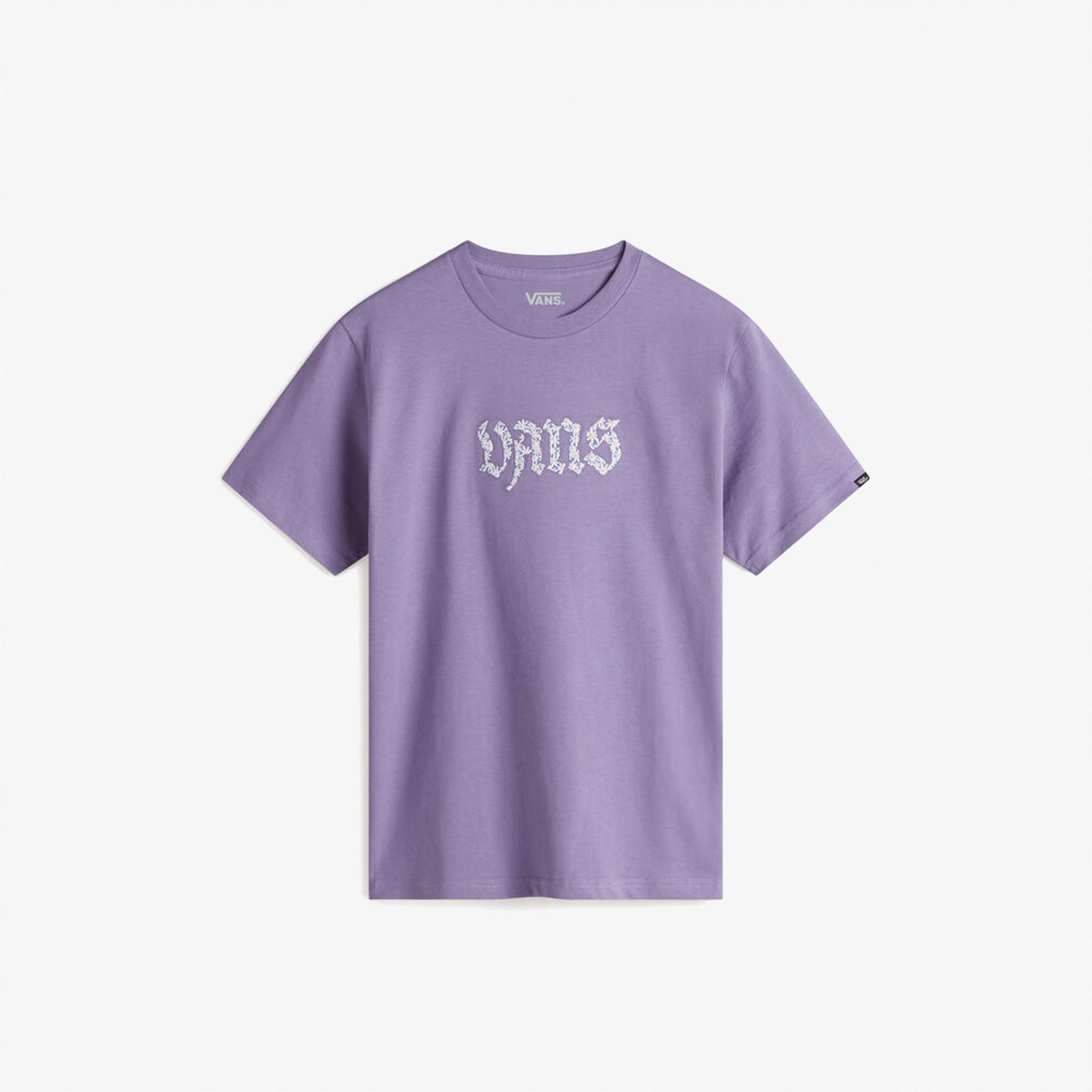 Vans Daisy Break Ss Çocuk Mor T-Shirt