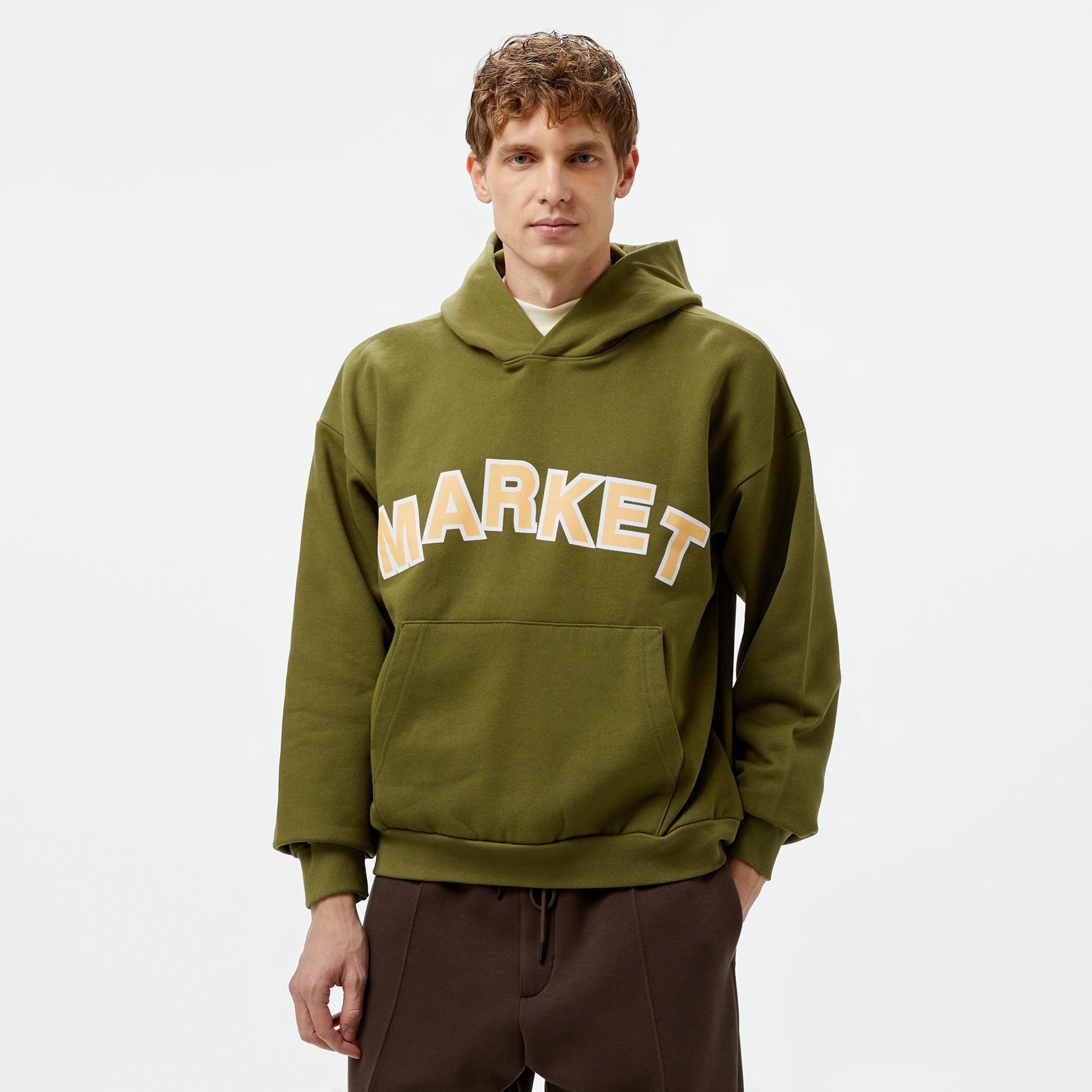 Market Expansion Pack Erkek Yeşil Hoodie