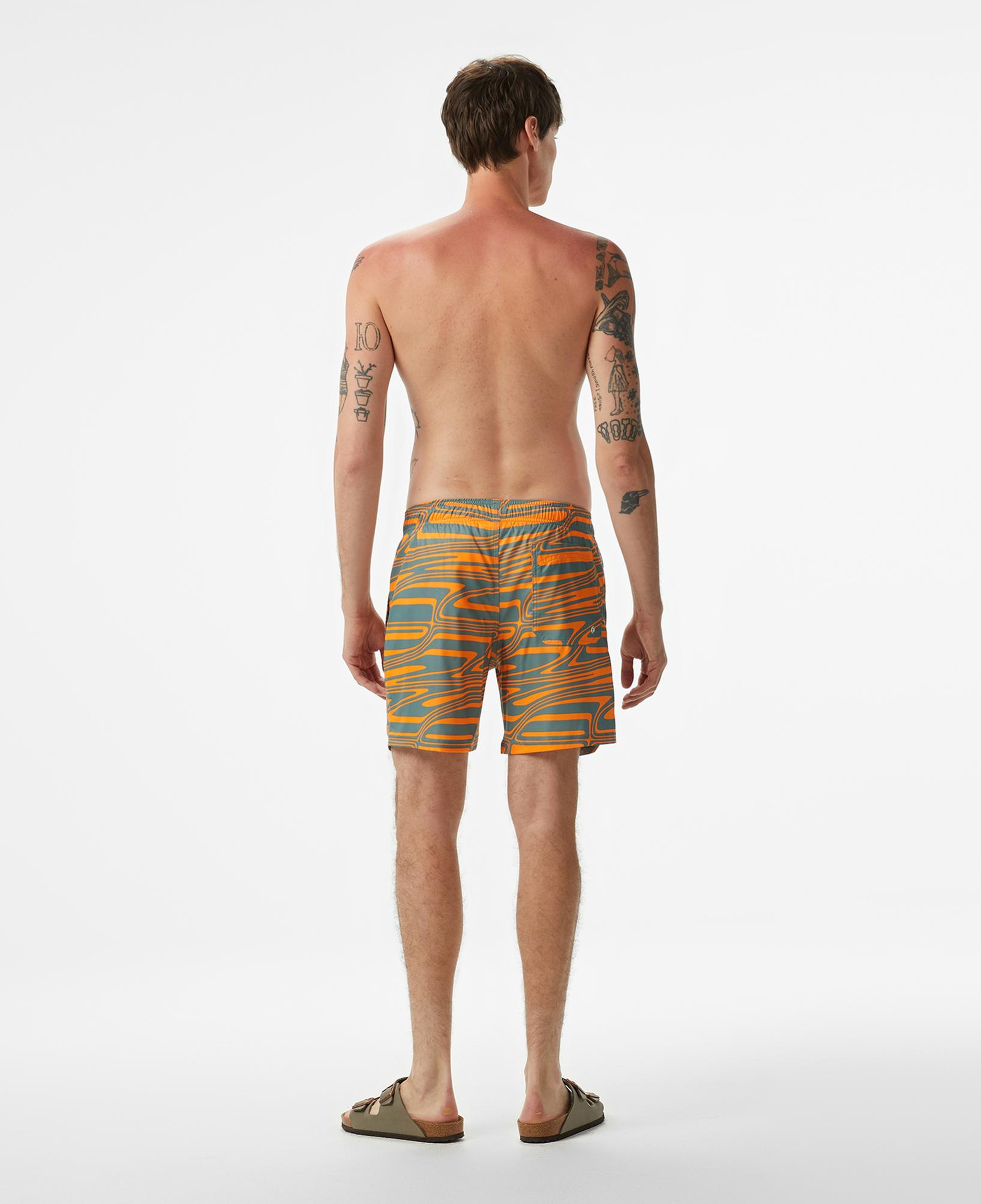 Puma Formstrip Mid Erkek Turuncu Şort