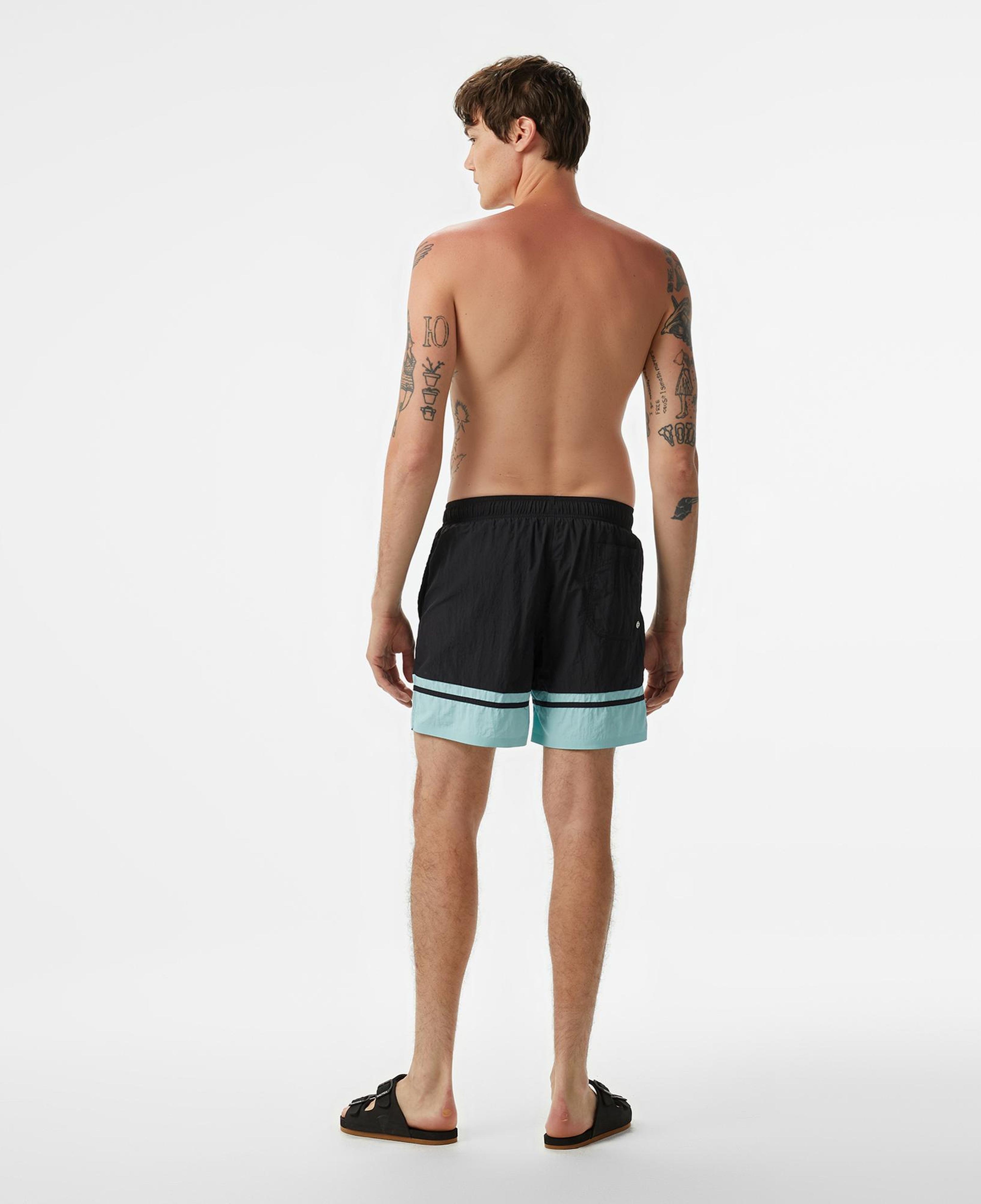 Puma Swim Men Colour Block Erkek Siyah Mayoşort