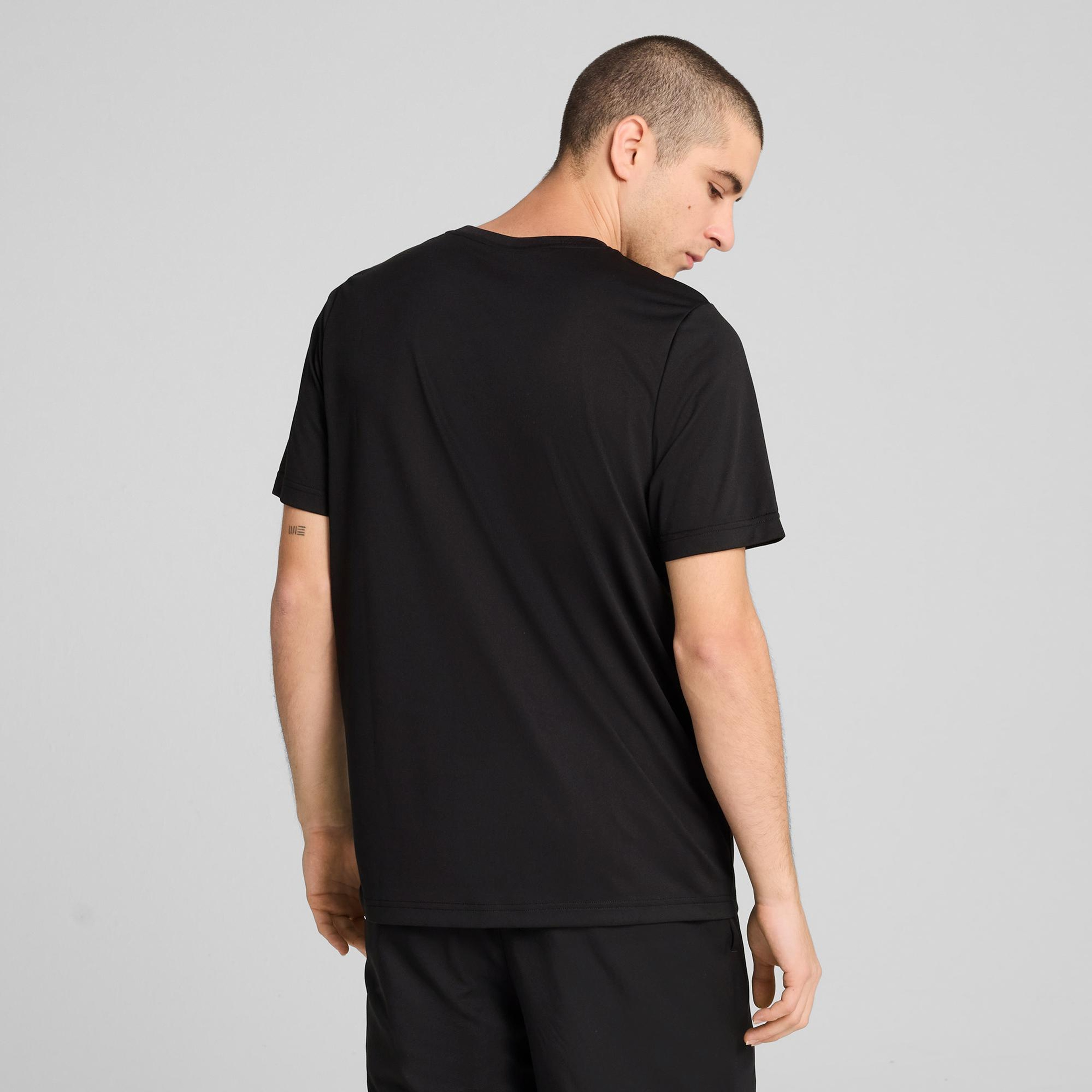 Puma Ess Small Logo Poly Erkek Siyah T-Shirt
