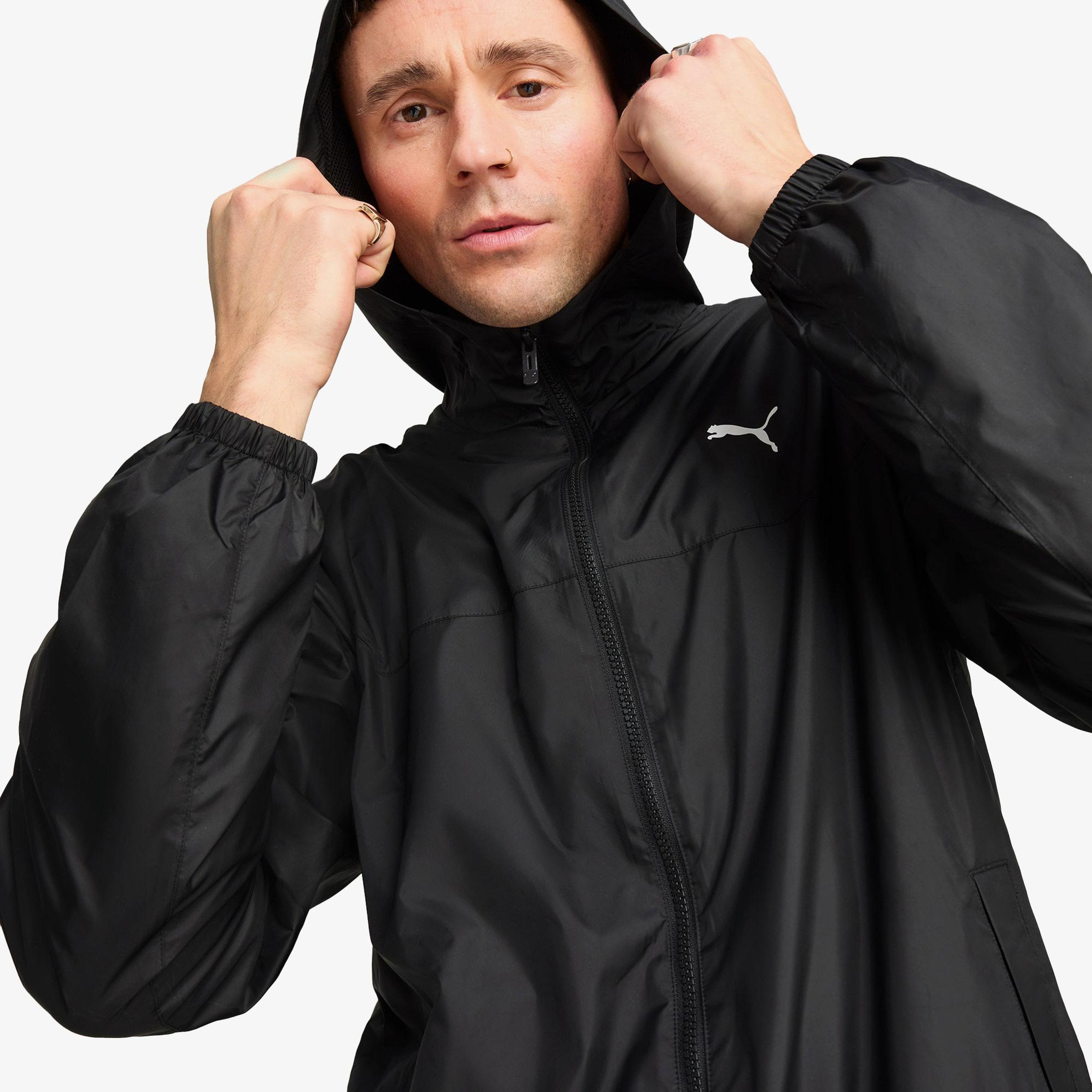Puma Essentials Regular Windbreaker Erkek Siyah Ceket