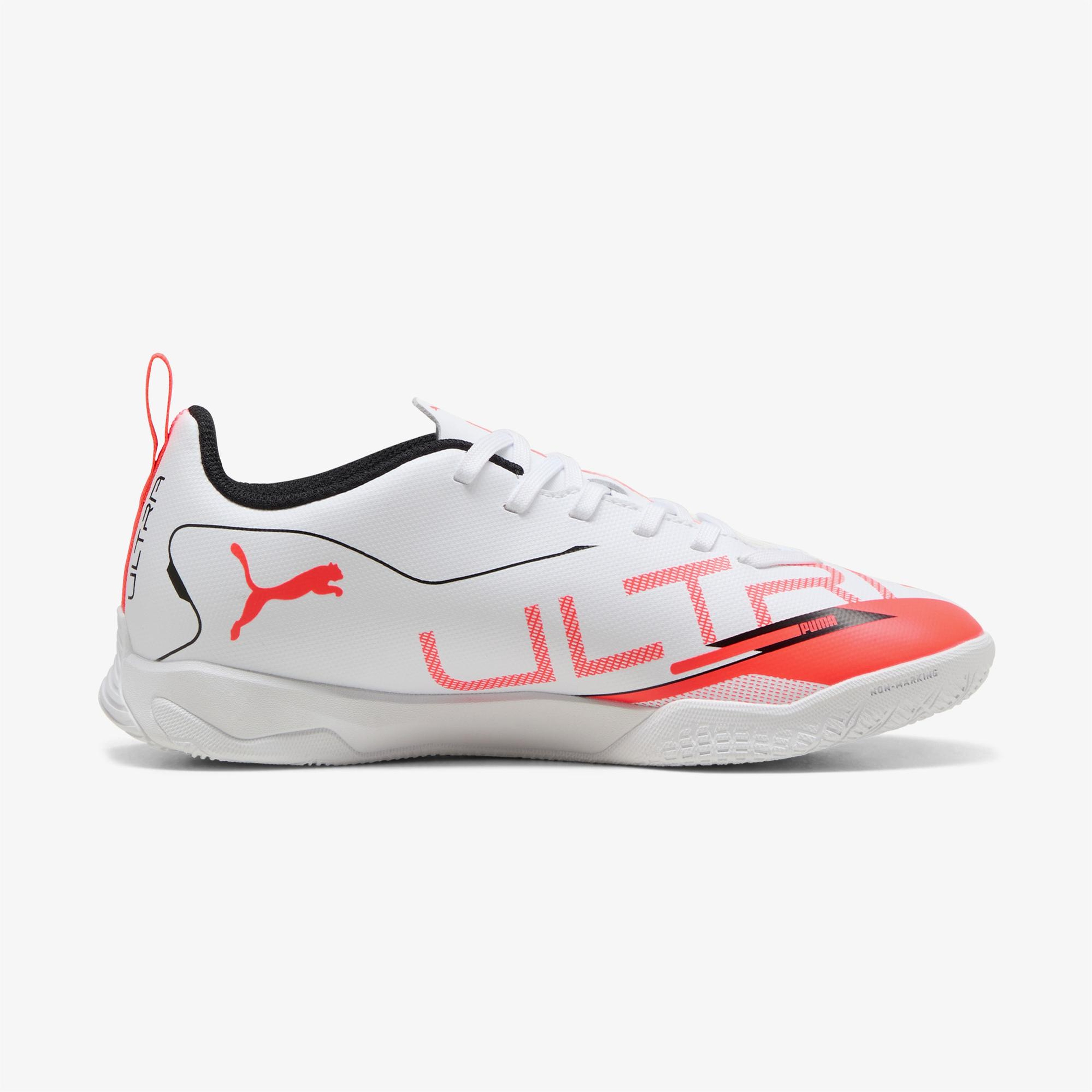 Puma Ultra 5 Play it Jr Çocuk Beyaz Krampon