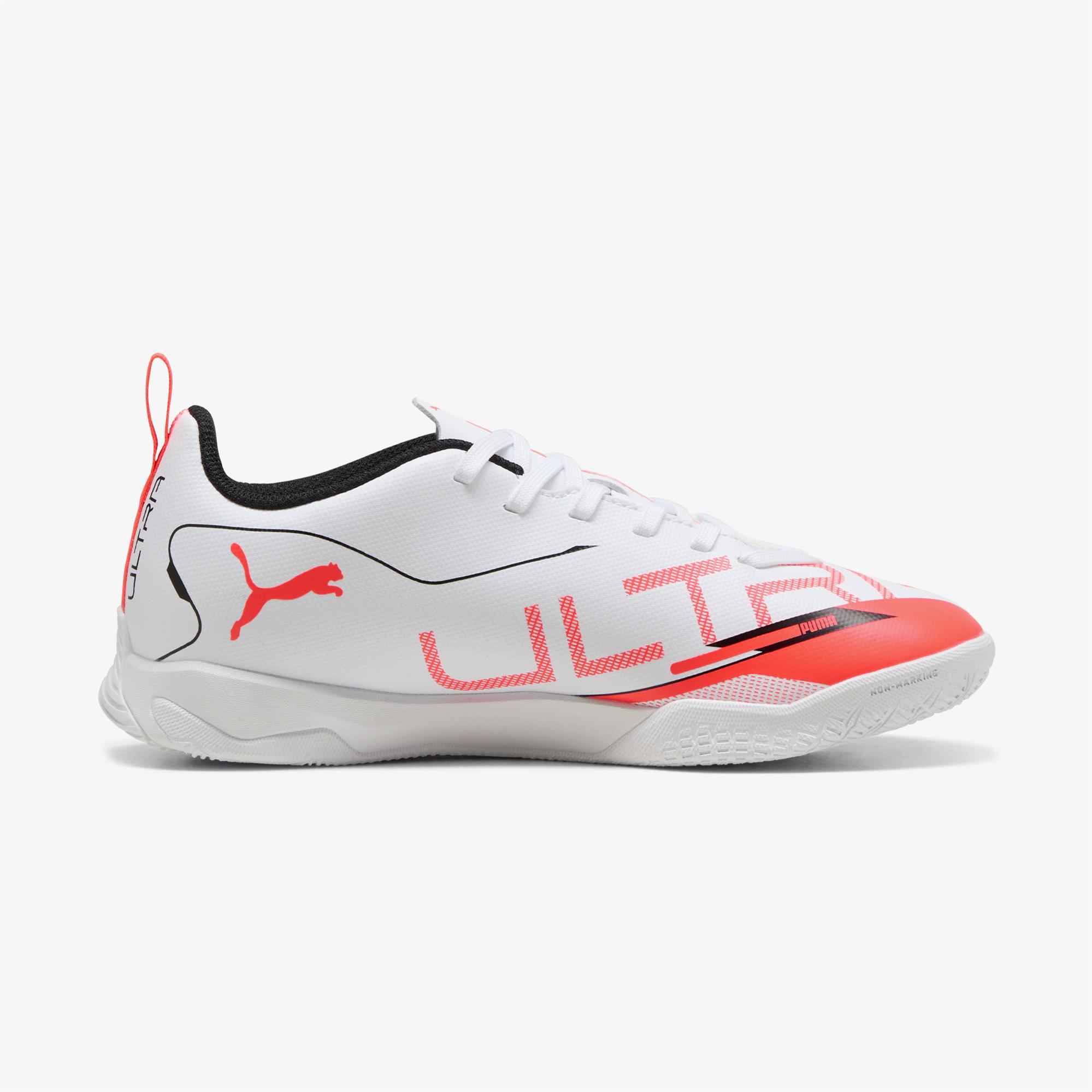 Puma Ultra 5 Play it Jr Çocuk Beyaz Krampon