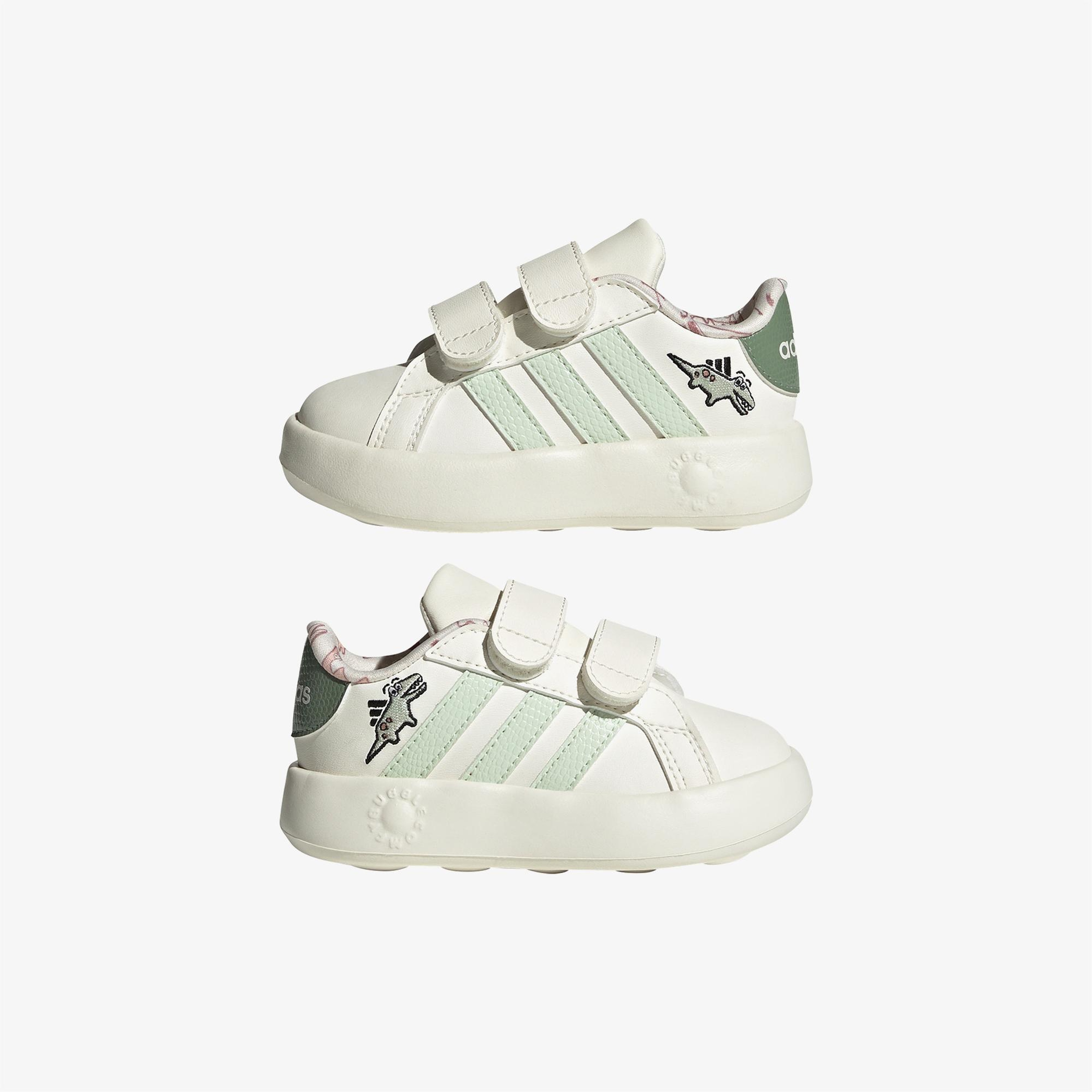 adidas Grand Court Dıno Cf I Bebek Beyaz Spor Ayakkabı